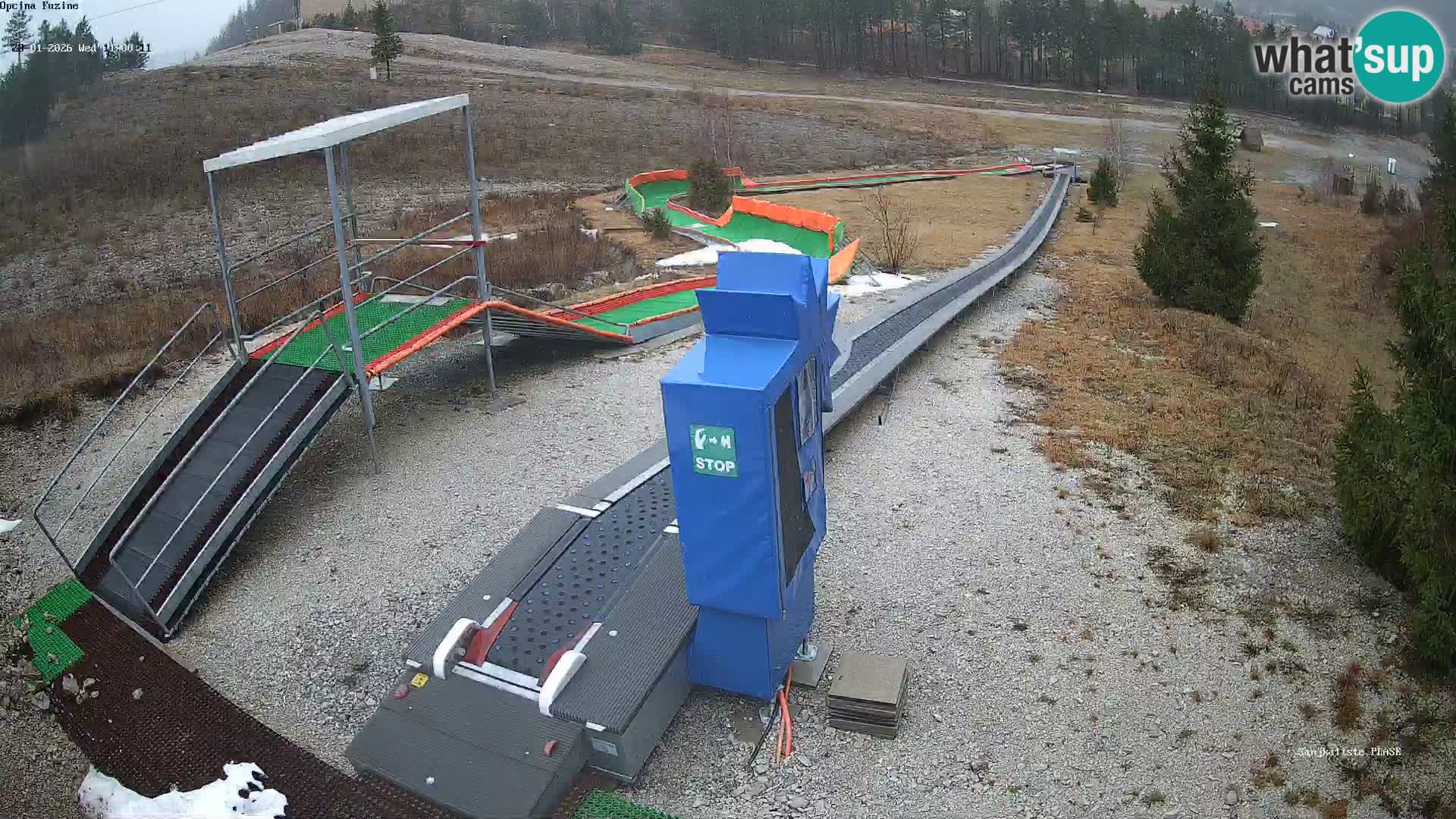 Live Webcam Rodelbahn Fužine – Kroatien