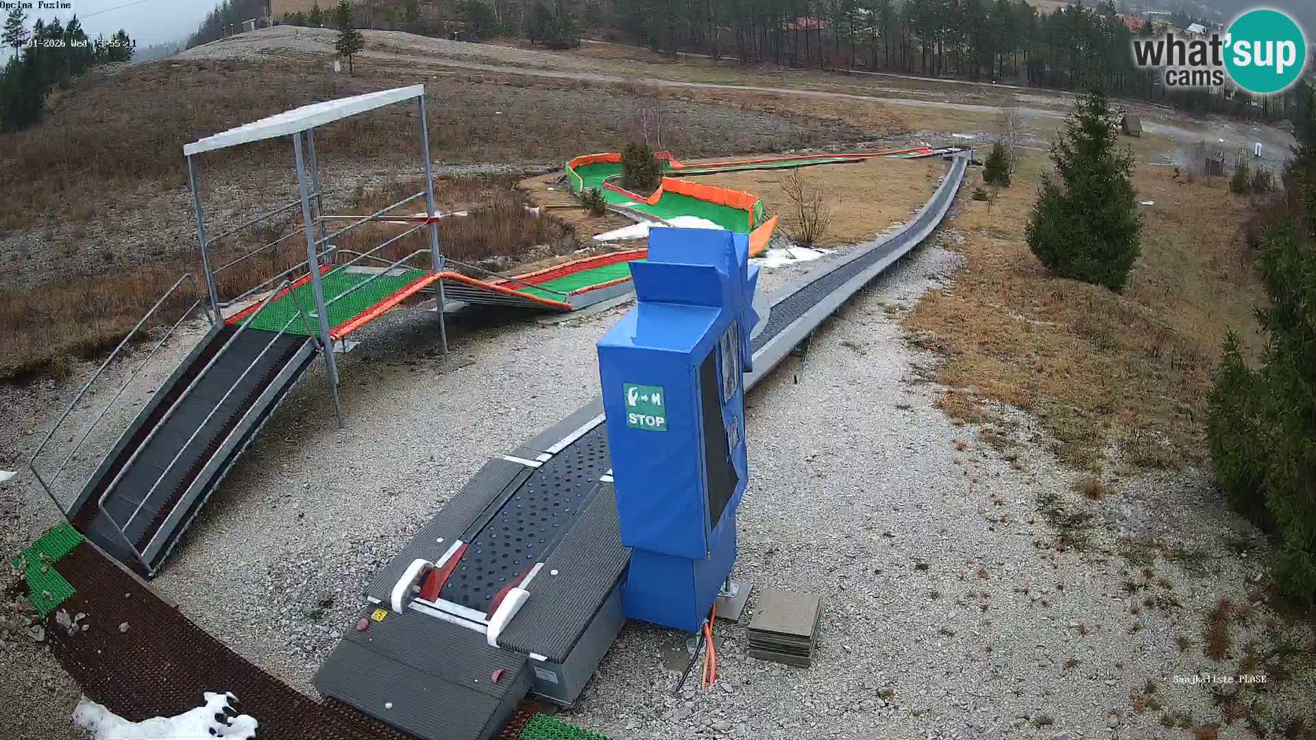 Live Webcam Rodelbahn Fužine – Kroatien