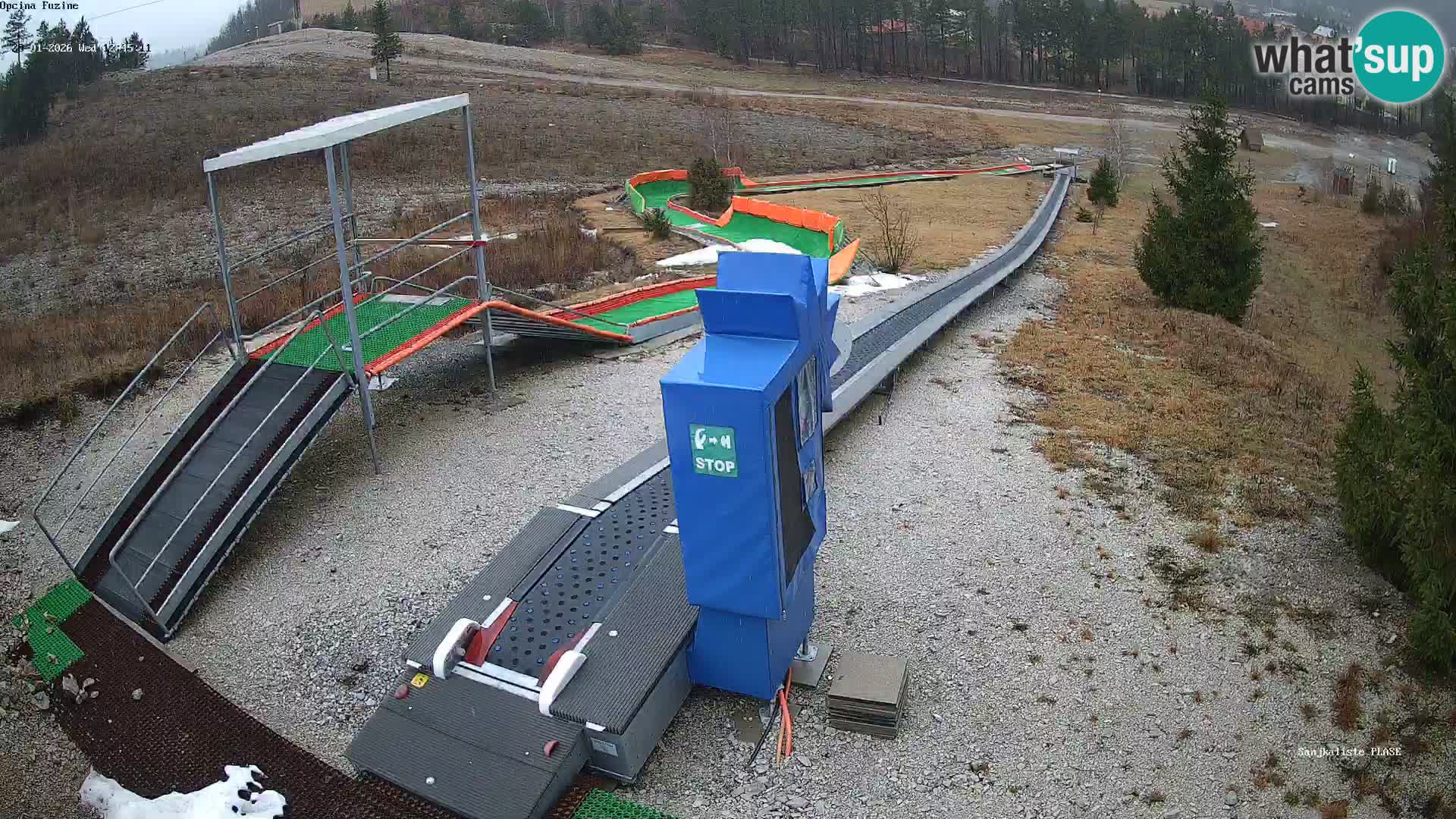 Live Webcam Rodelbahn Fužine – Kroatien