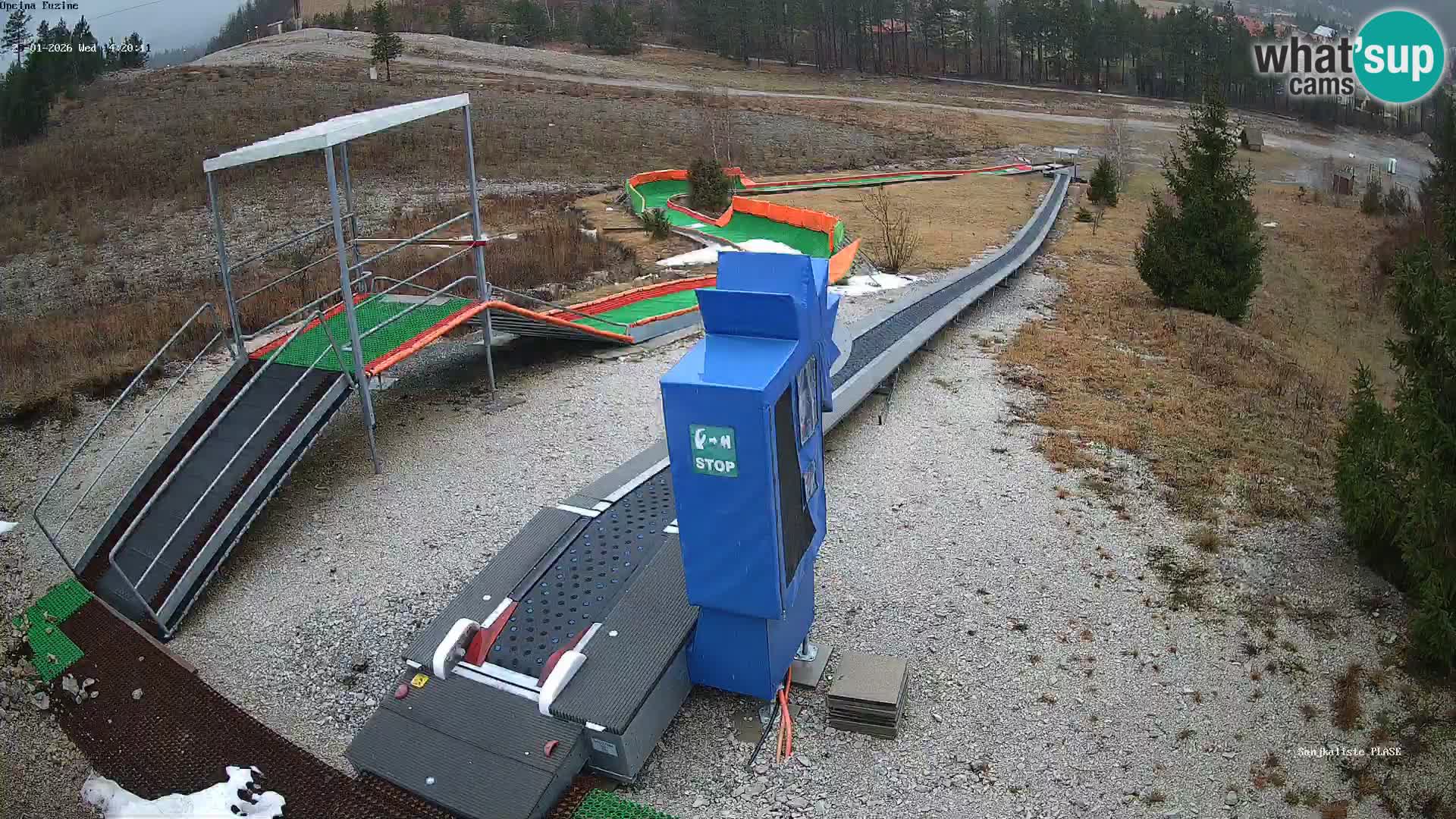 Live Webcam Rodelbahn Fužine – Kroatien
