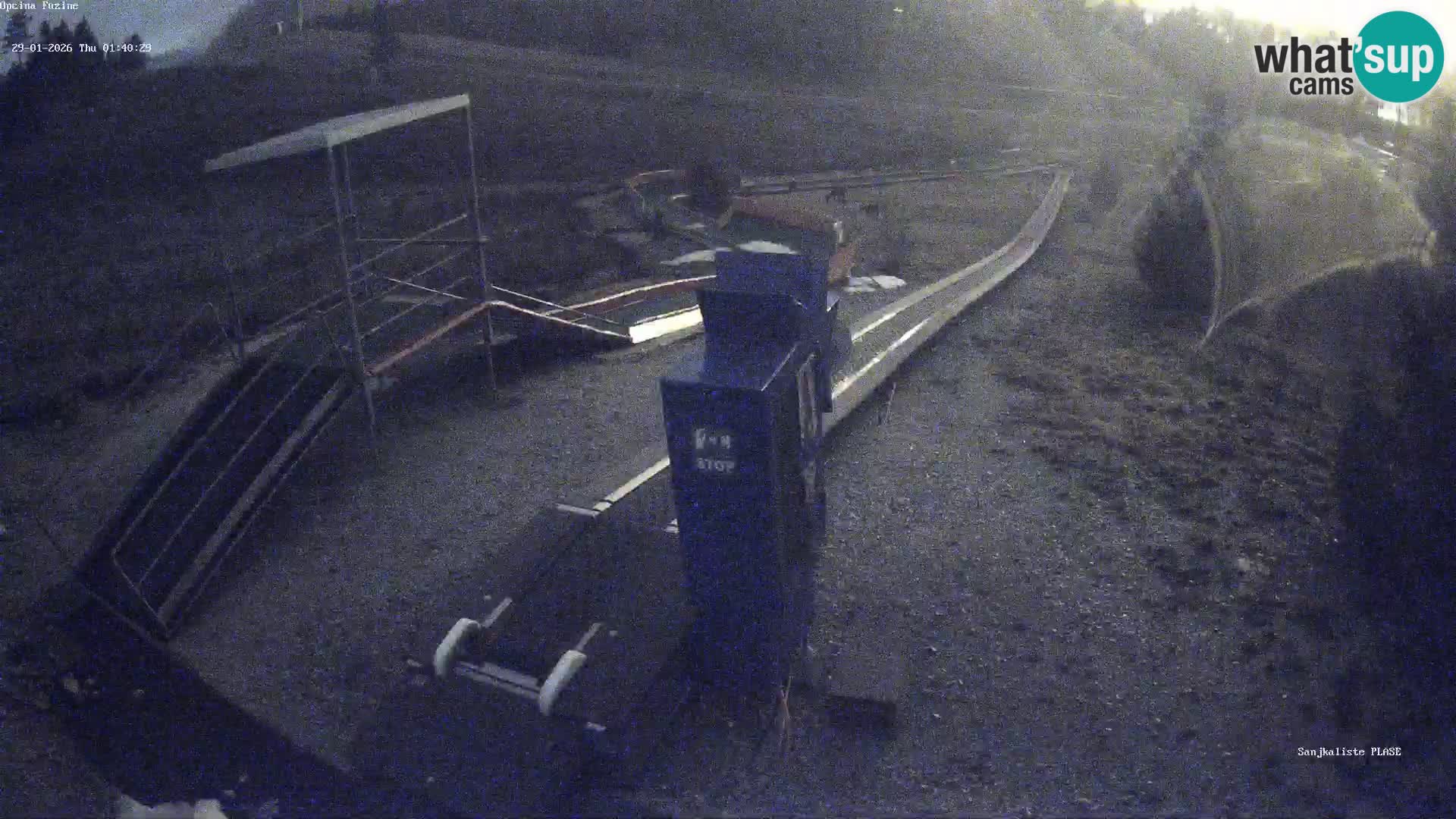 Web kamera uživo Sanjkalište Fužine – Hrvatska