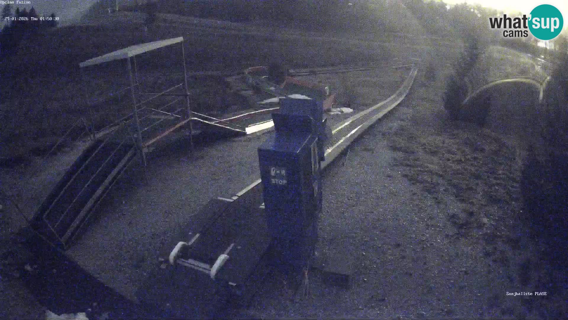 Web kamera uživo Sanjkalište Fužine – Hrvatska