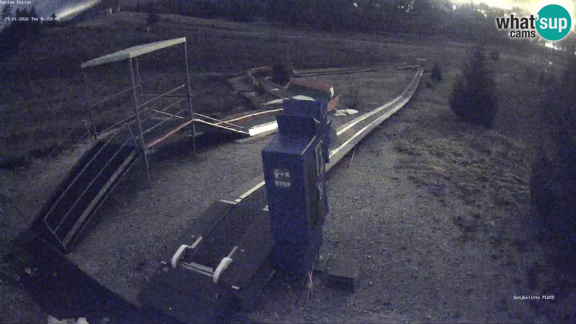 Web kamera uživo Sanjkalište Fužine – Hrvatska