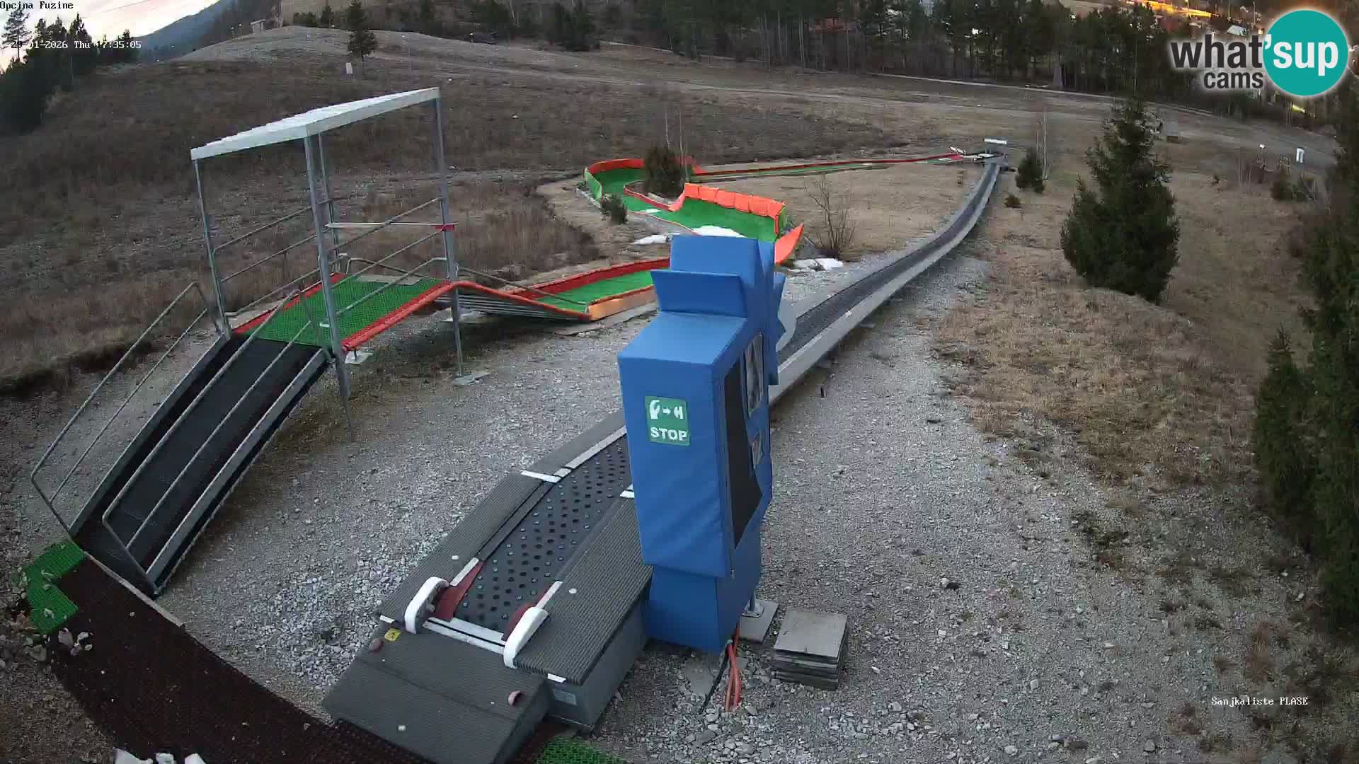 Live Webcam Rodelbahn Fužine – Kroatien