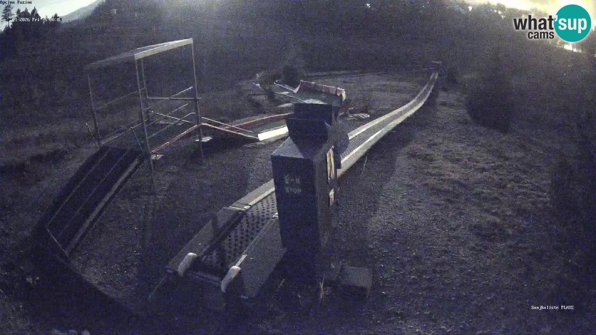 Web kamera uživo Sanjkalište Fužine – Hrvatska