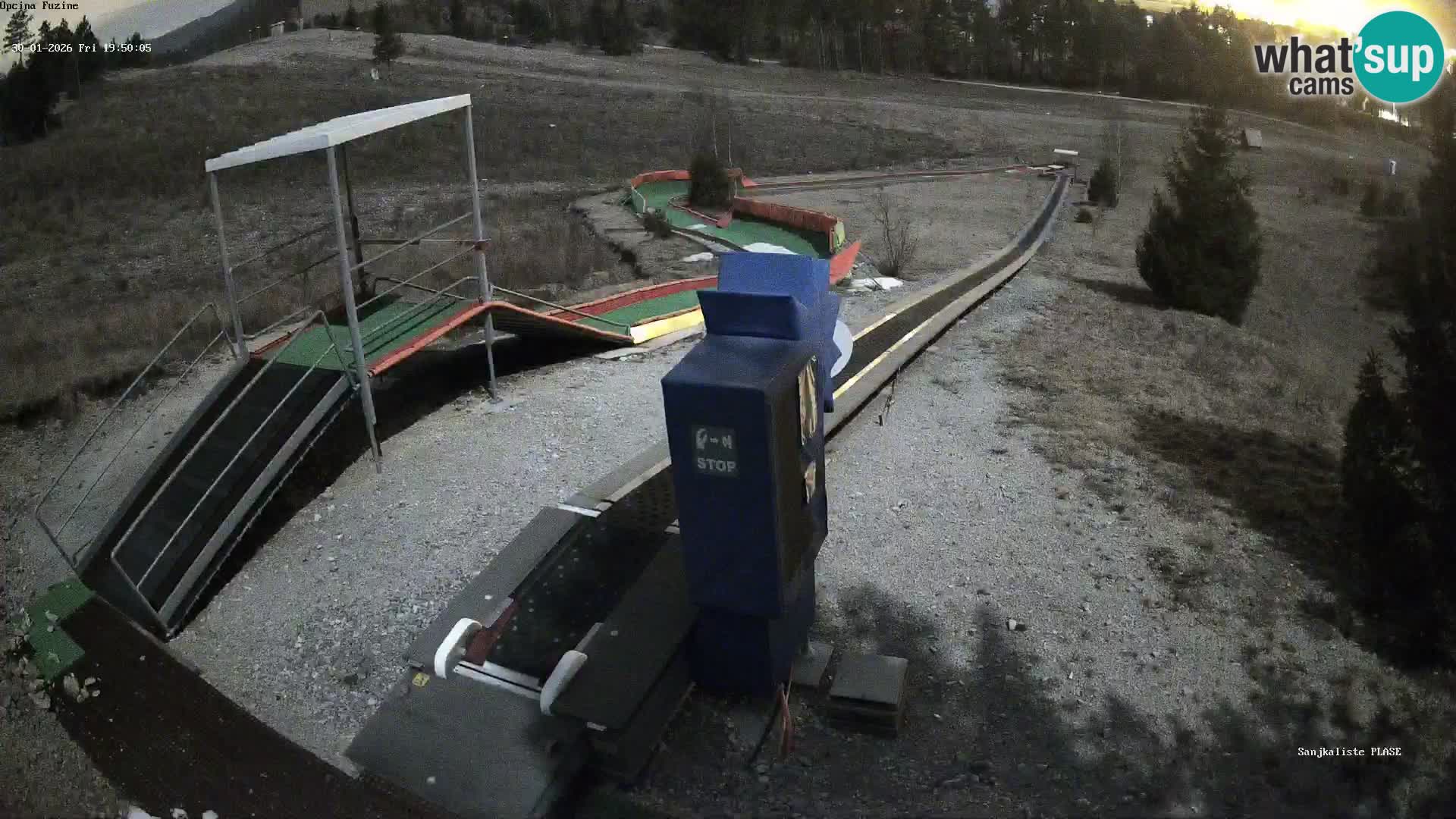 Live Webcam Rodelbahn Fužine – Kroatien