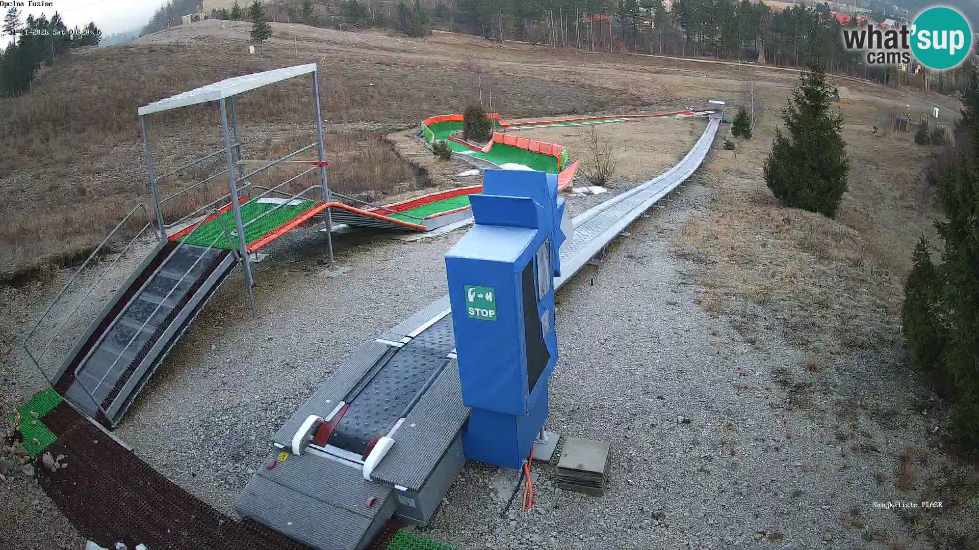 Web kamera uživo Sanjkalište Fužine – Hrvatska
