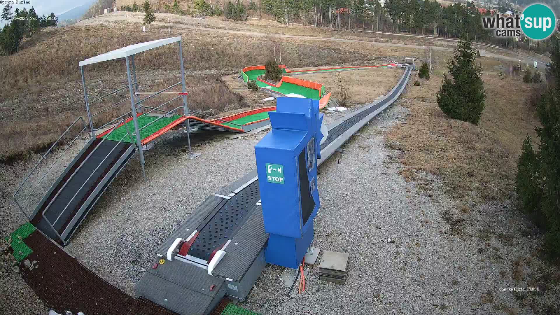 Live Webcam Rodelbahn Fužine – Kroatien