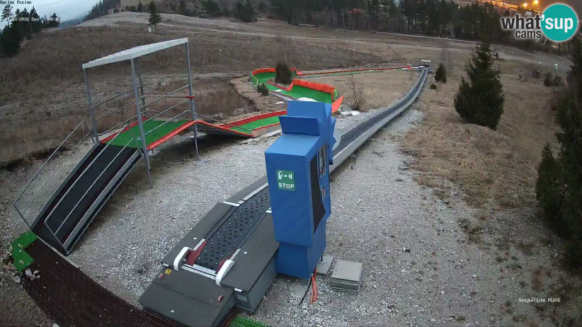 Live Webcam Rodelbahn Fužine – Kroatien