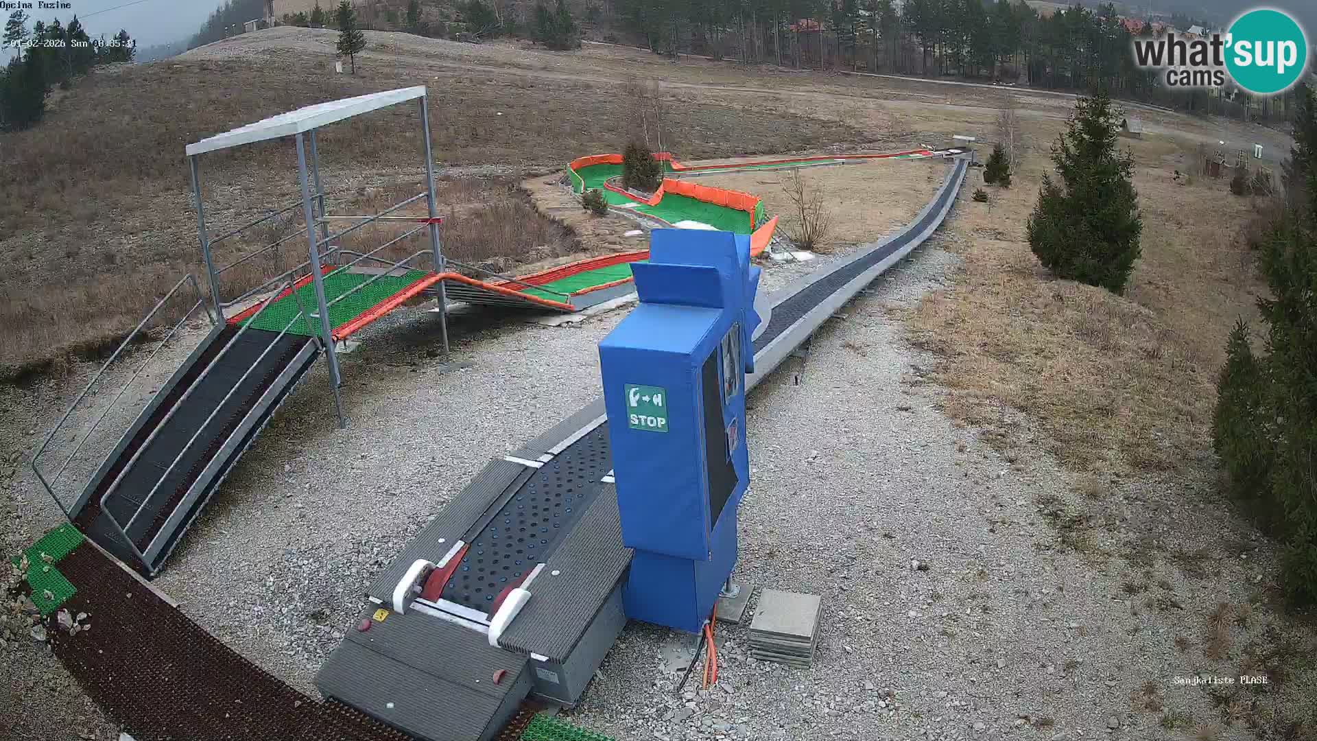 Live Webcam Rodelbahn Fužine – Kroatien
