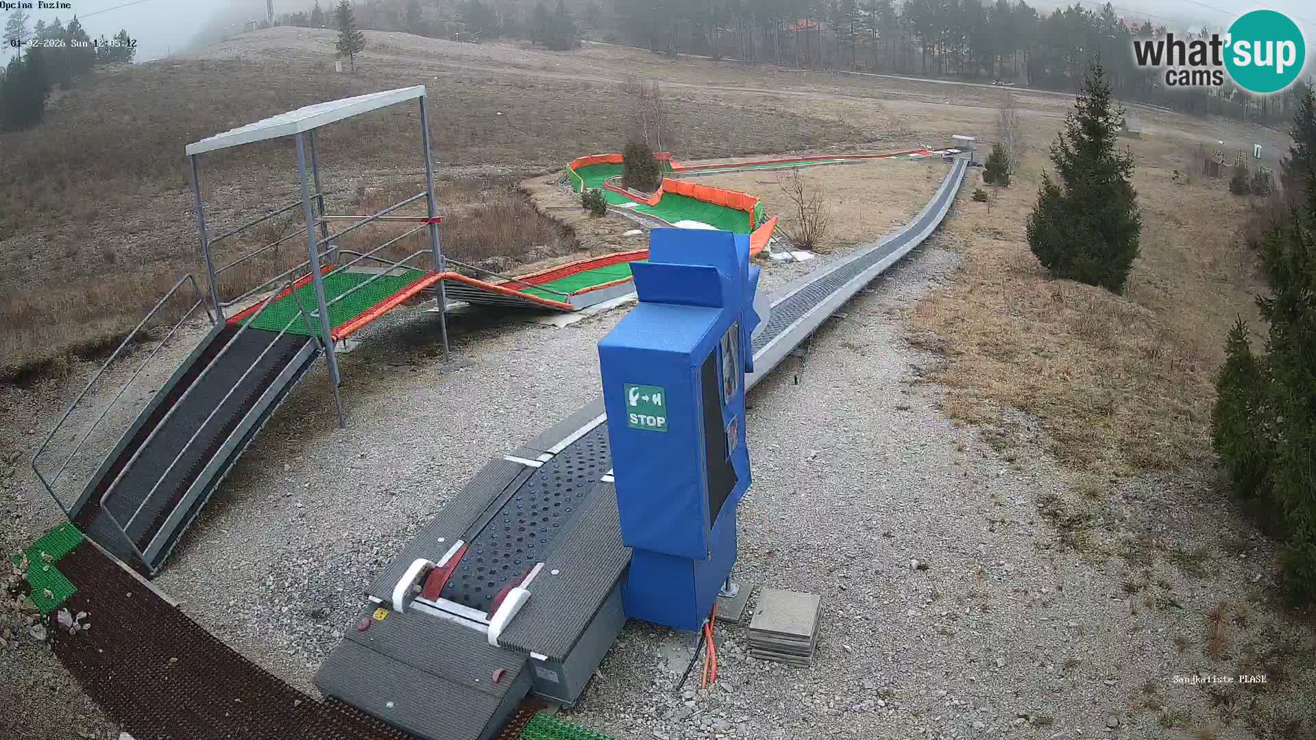 Web kamera uživo Sanjkalište Fužine – Hrvatska