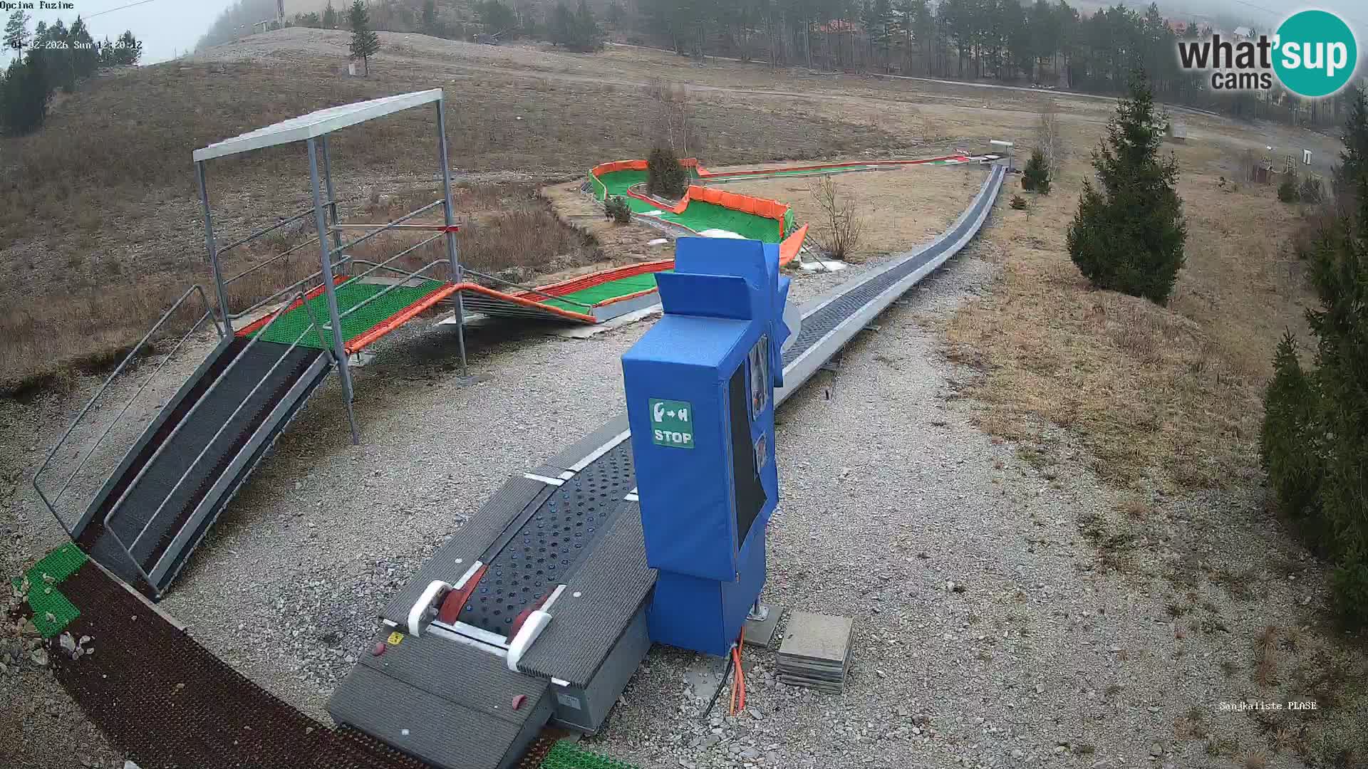 Web kamera uživo Sanjkalište Fužine – Hrvatska