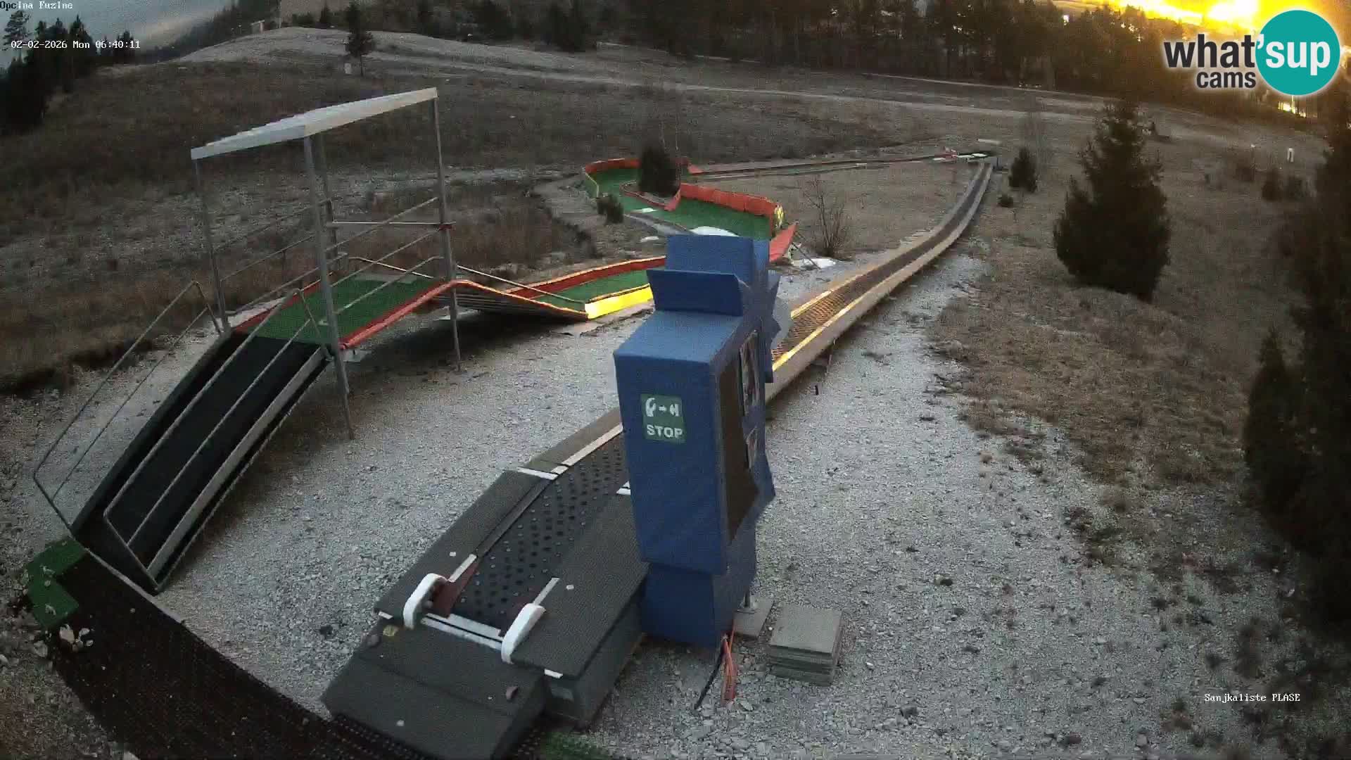 Live Webcam Rodelbahn Fužine – Kroatien