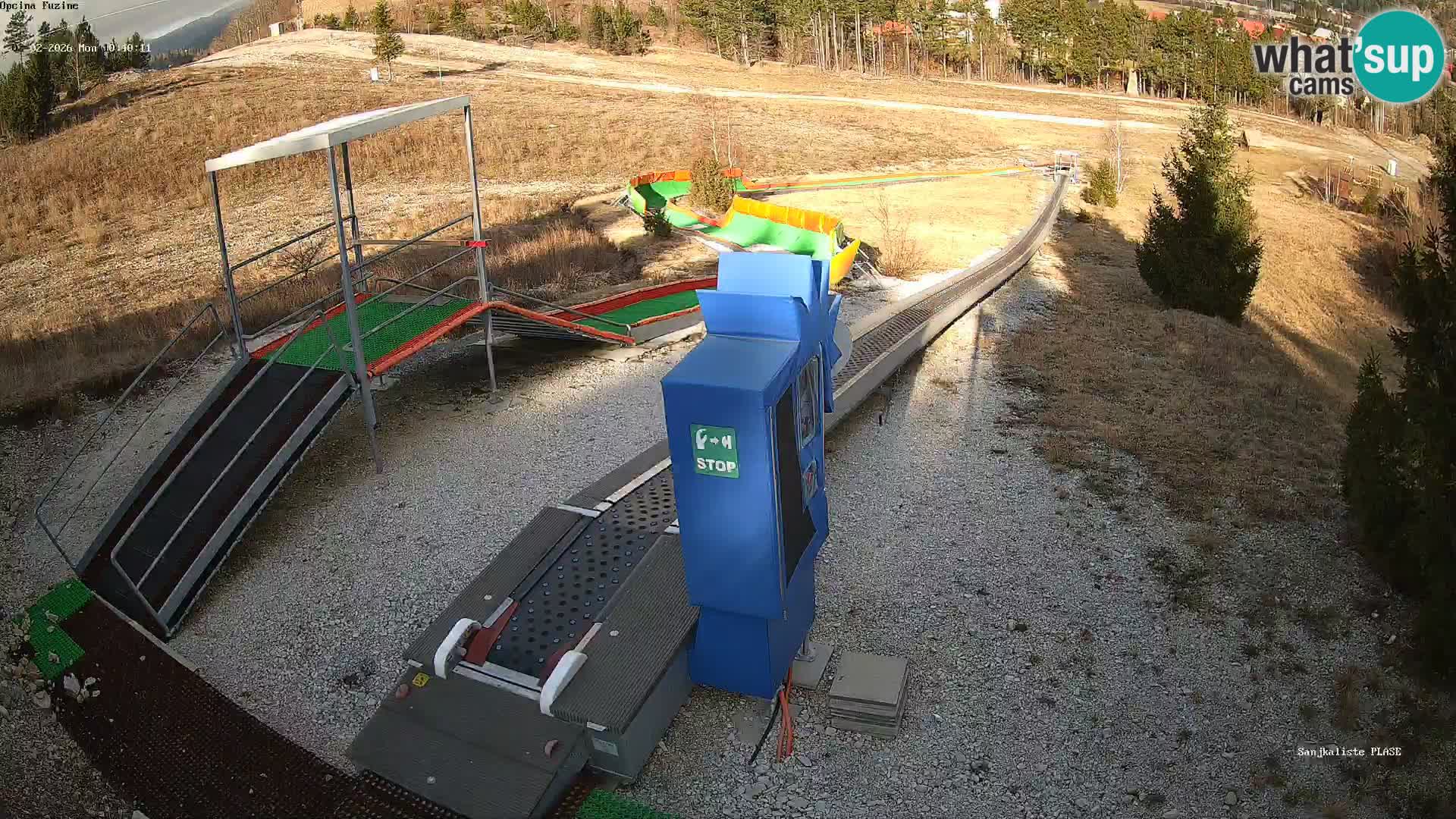 Web kamera uživo Sanjkalište Fužine – Hrvatska