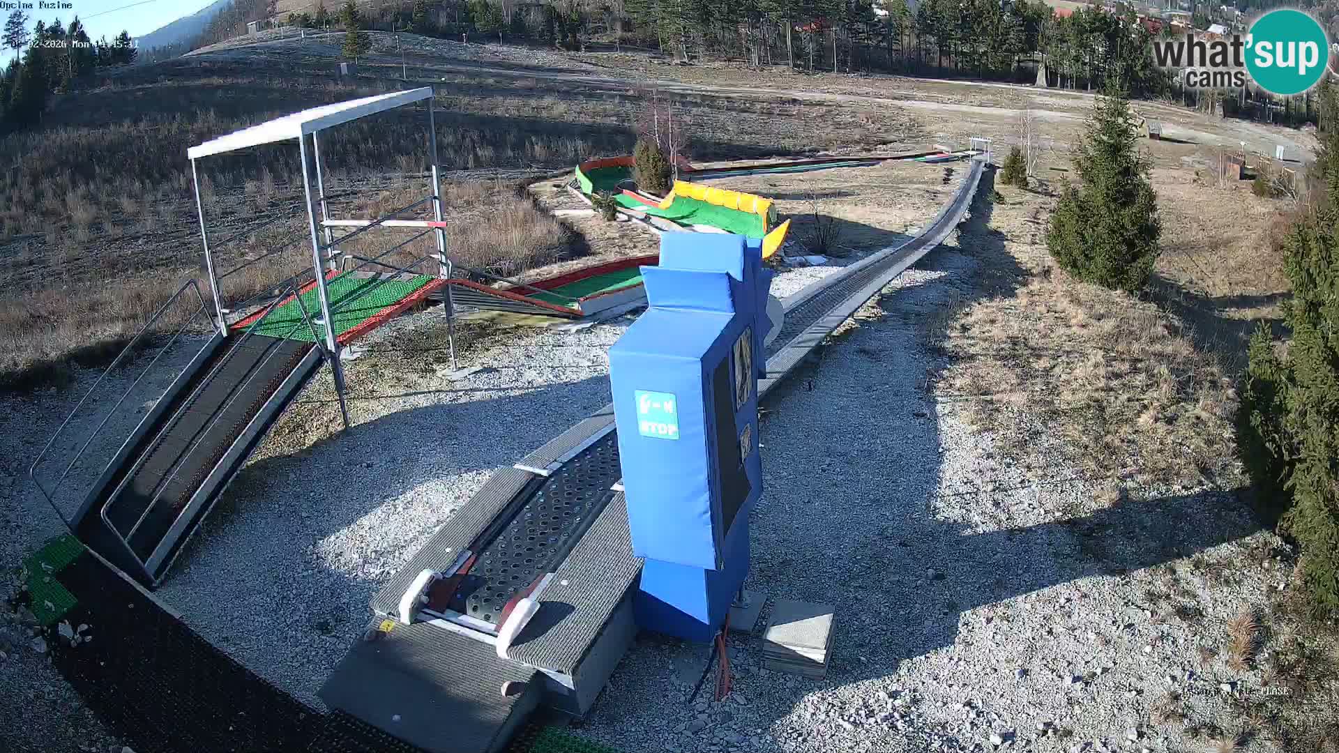 Web kamera uživo Sanjkalište Fužine – Hrvatska