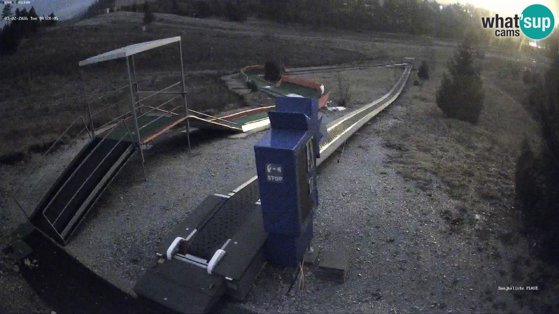 Web kamera uživo Sanjkalište Fužine – Hrvatska