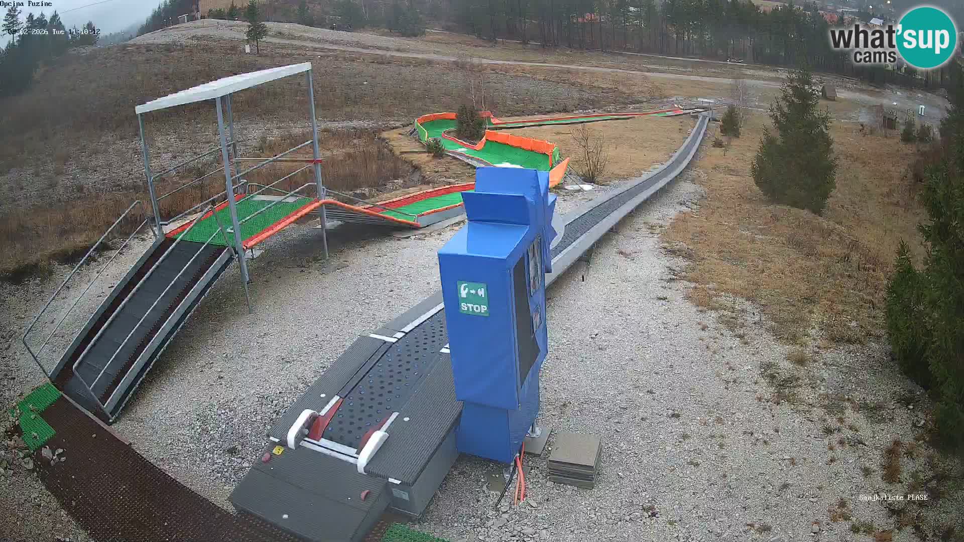 Live Webcam Rodelbahn Fužine – Kroatien