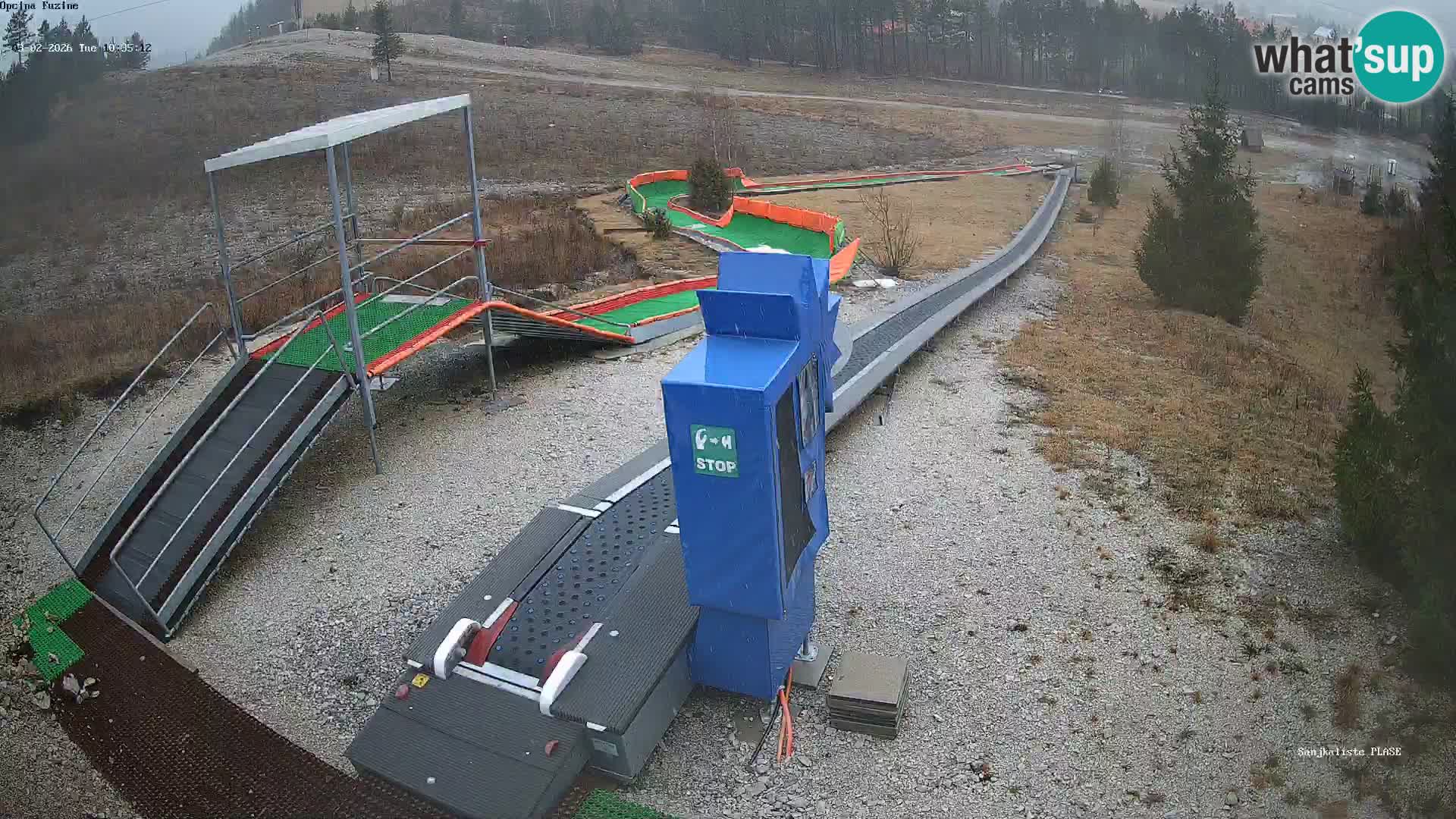 Web kamera uživo Sanjkalište Fužine – Hrvatska