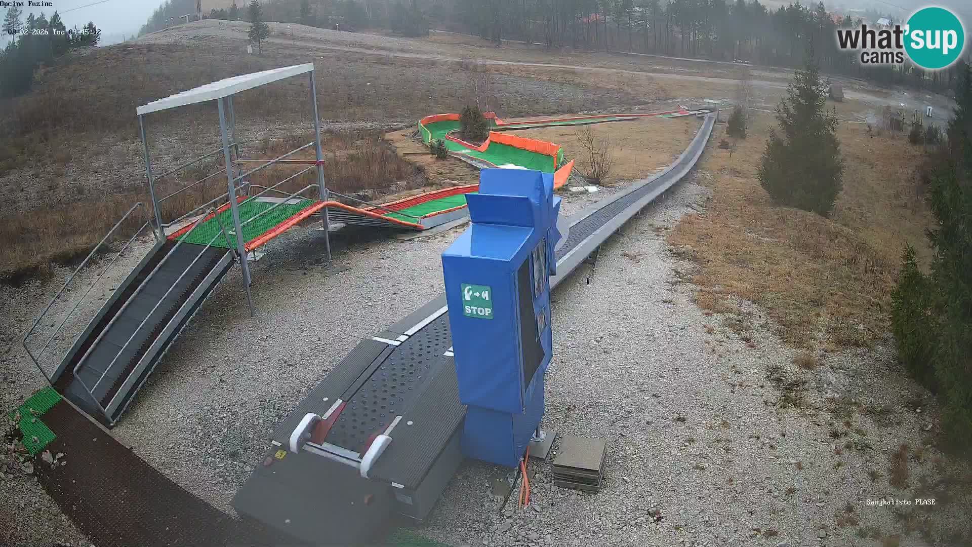 Live Webcam Rodelbahn Fužine – Kroatien