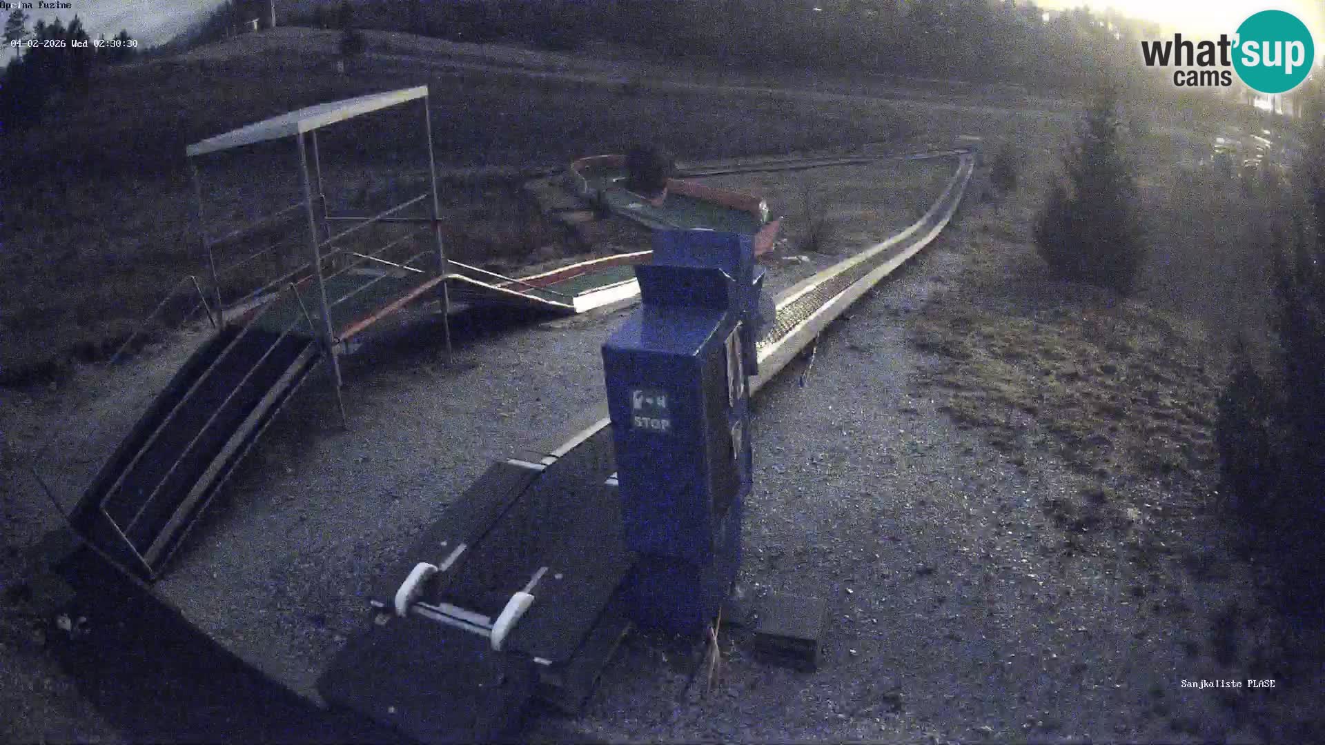 Web kamera uživo Sanjkalište Fužine – Hrvatska