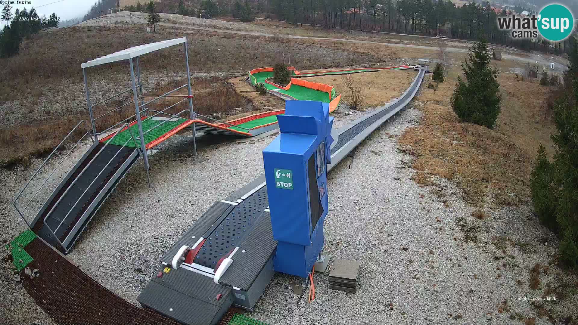 Live Webcam Rodelbahn Fužine – Kroatien