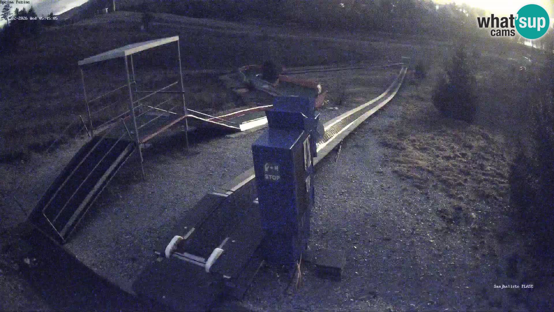 Web kamera uživo Sanjkalište Fužine – Hrvatska