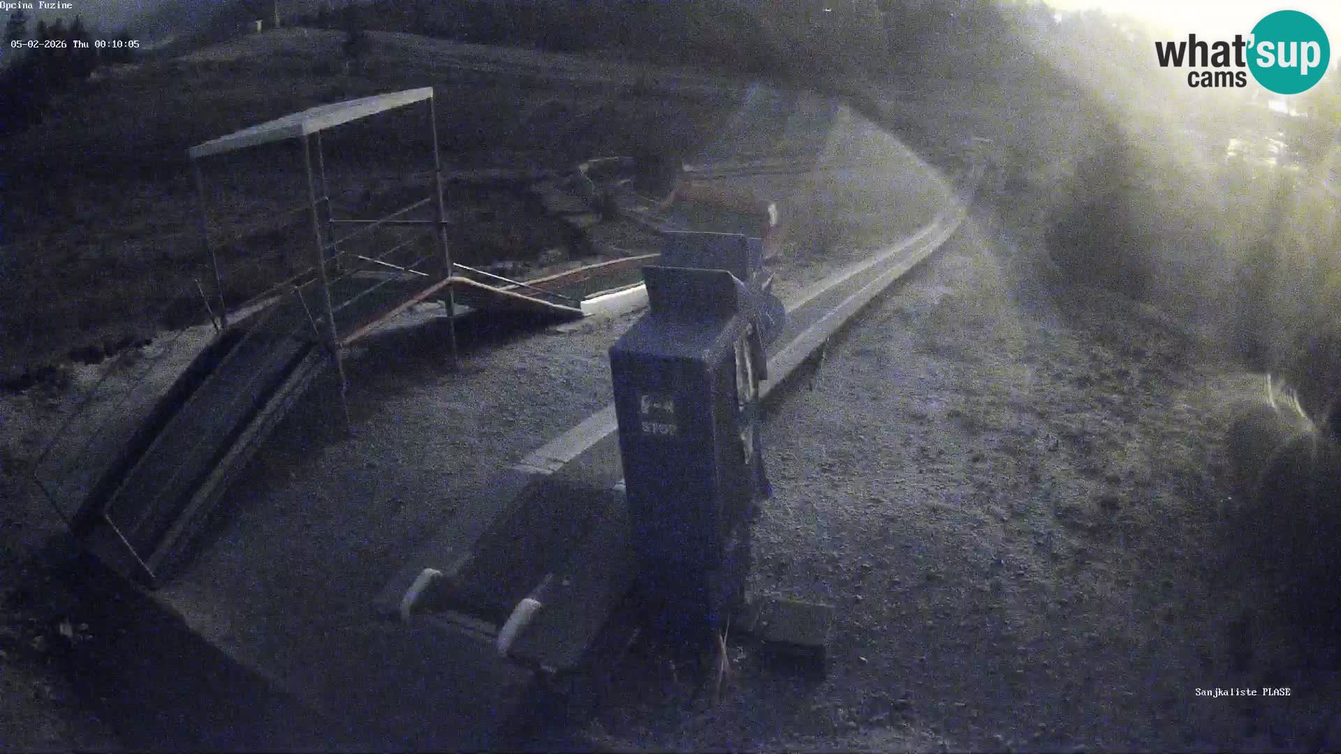 Spletna kamera v živo Sankališče Fužine – Hrvaška