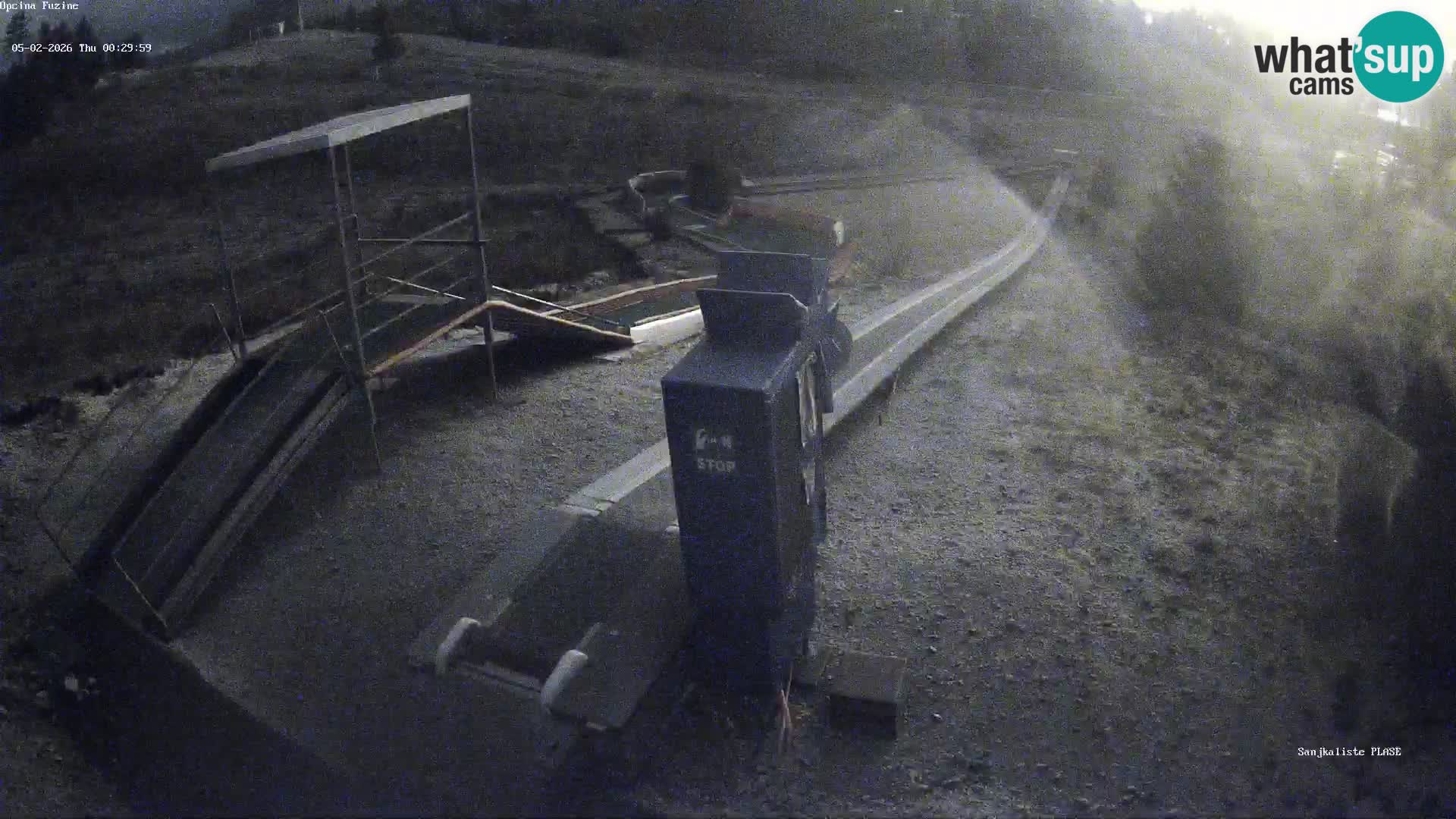 Spletna kamera v živo Sankališče Fužine – Hrvaška