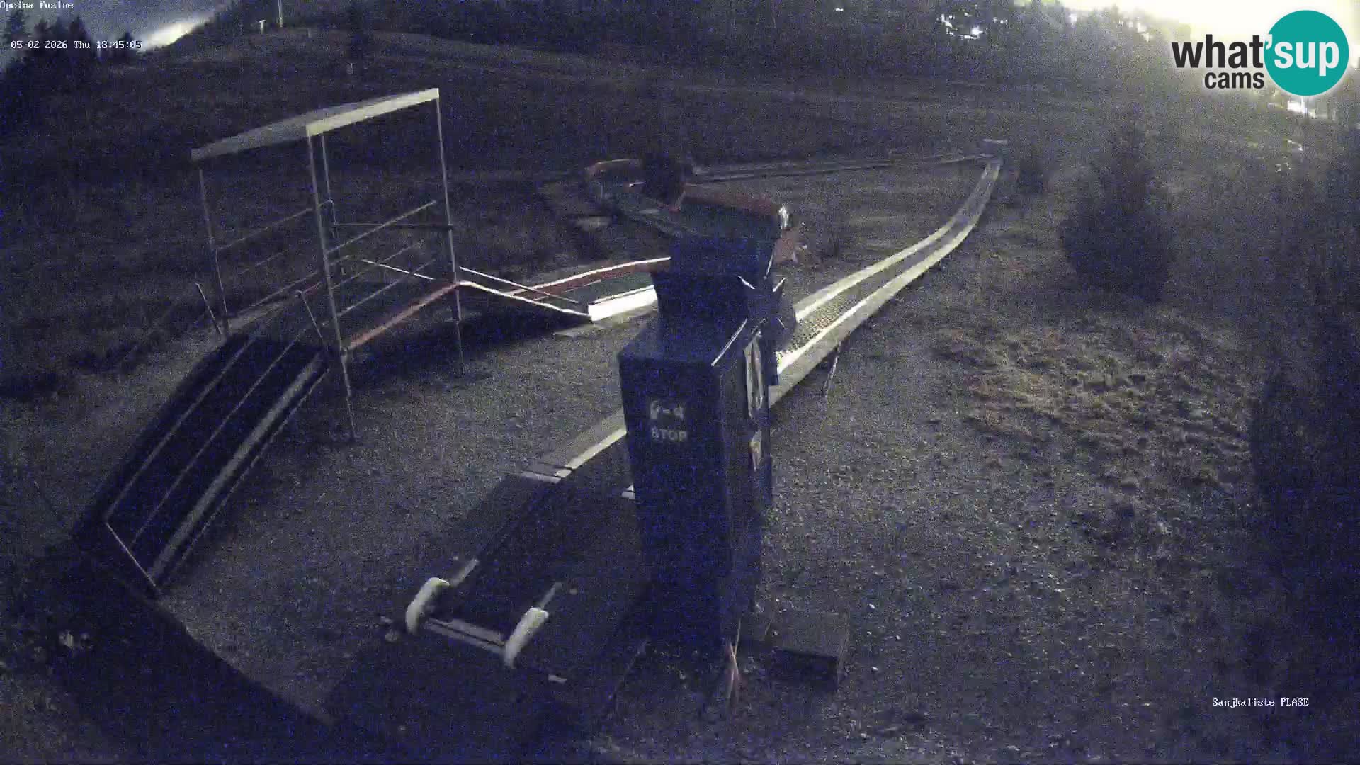 Web kamera uživo Sanjkalište Fužine – Hrvatska