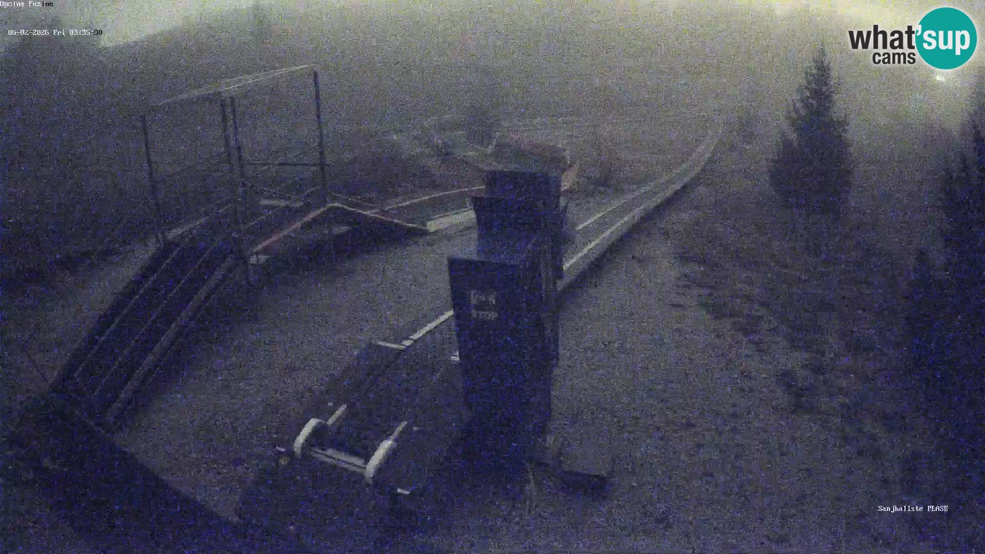 Web kamera uživo Sanjkalište Fužine – Hrvatska