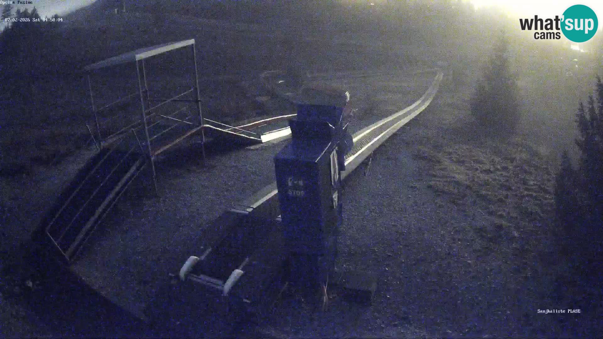 Live webcam Fužine toboggan run – Croatia