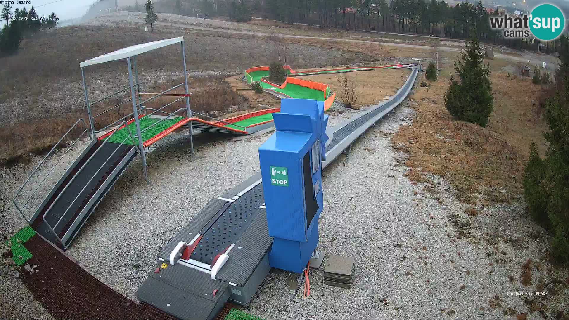 Live Webcam Rodelbahn Fužine – Kroatien