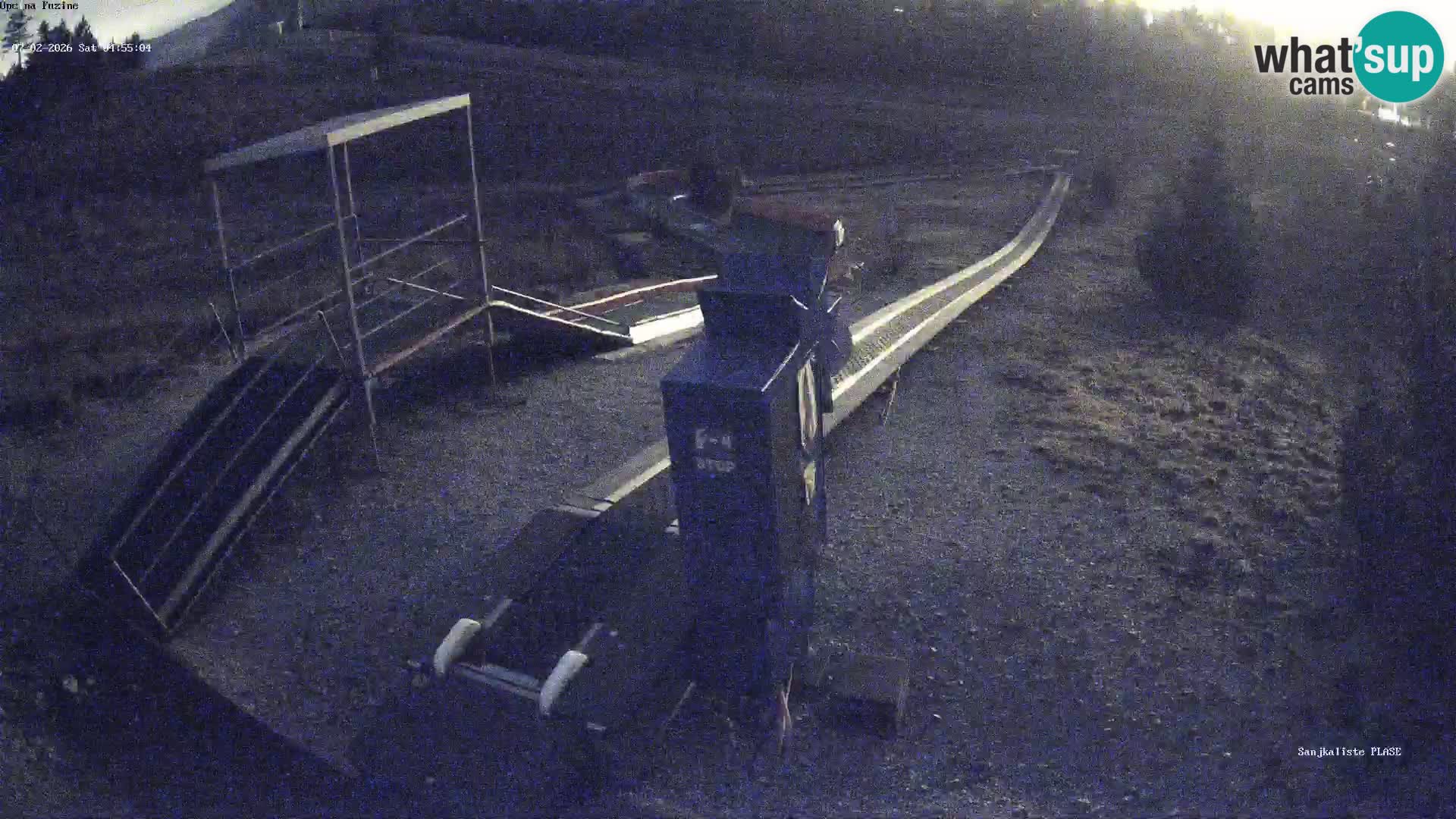 Live webcam Pista da slittino Fužine – Croazia