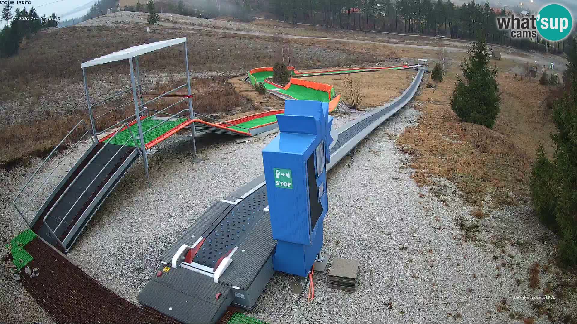 Live Webcam Rodelbahn Fužine – Kroatien