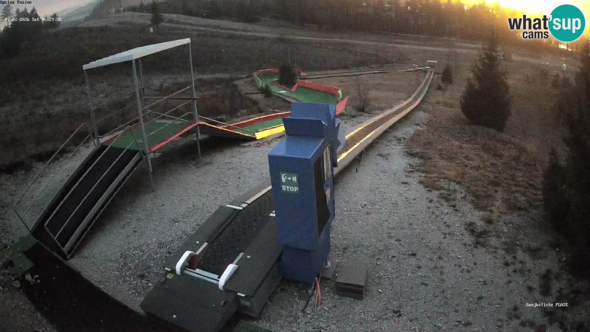 Live Webcam Rodelbahn Fužine – Kroatien