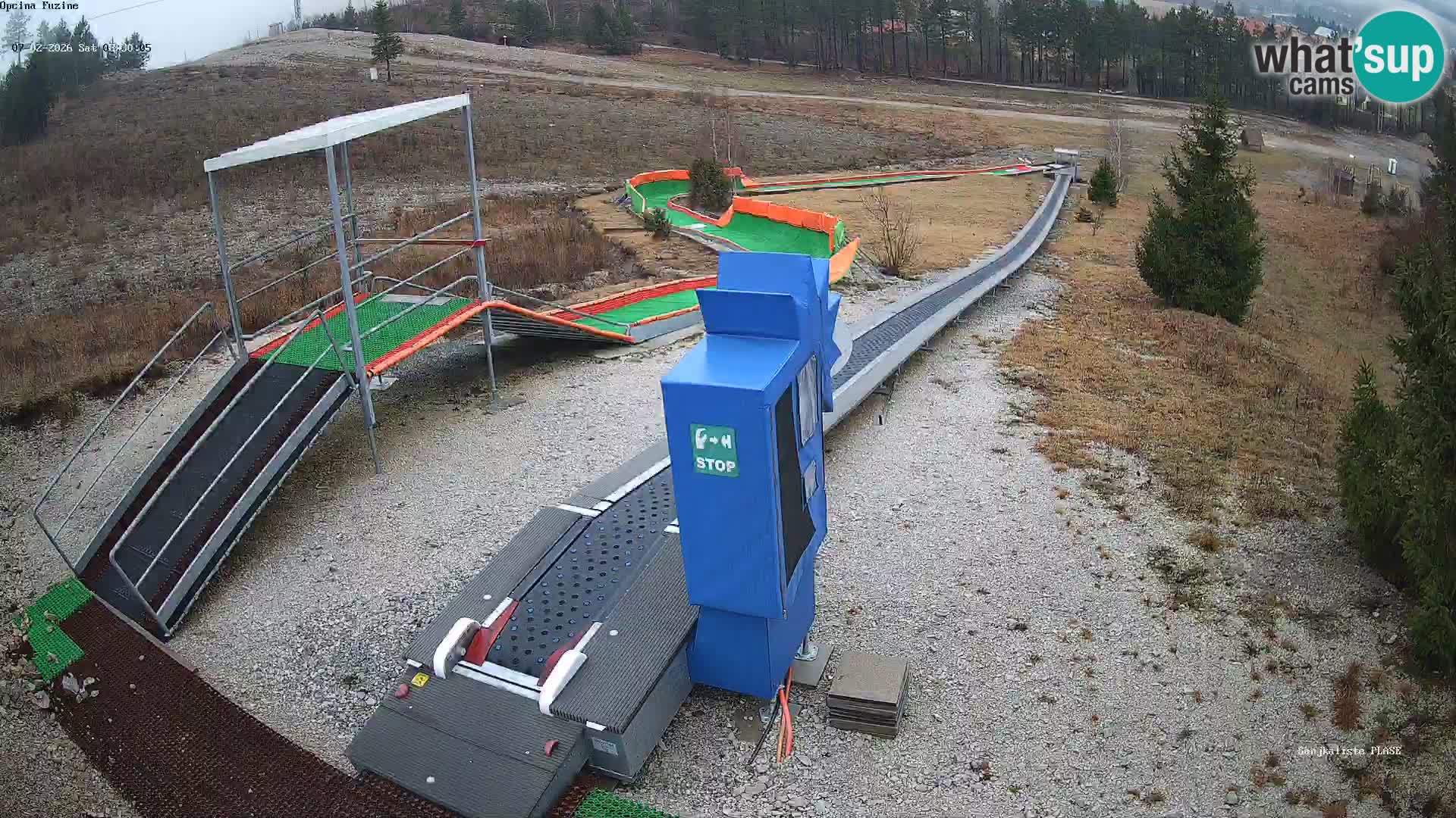 Live Webcam Rodelbahn Fužine – Kroatien