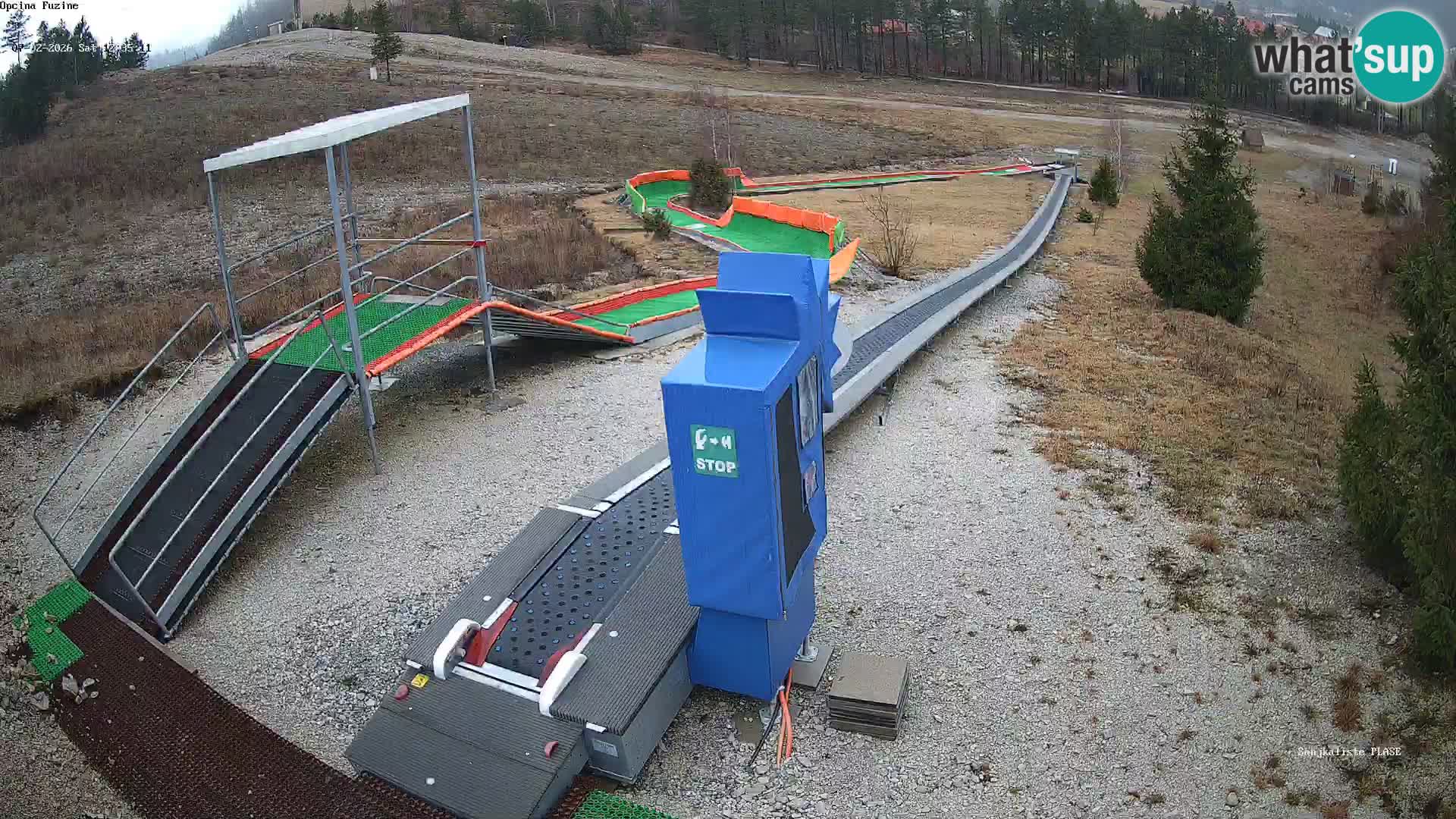 Live Webcam Rodelbahn Fužine – Kroatien