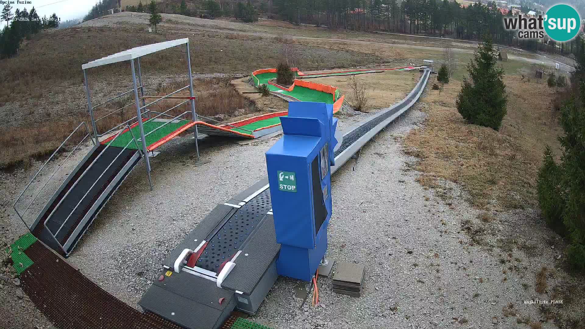 Live Webcam Rodelbahn Fužine – Kroatien