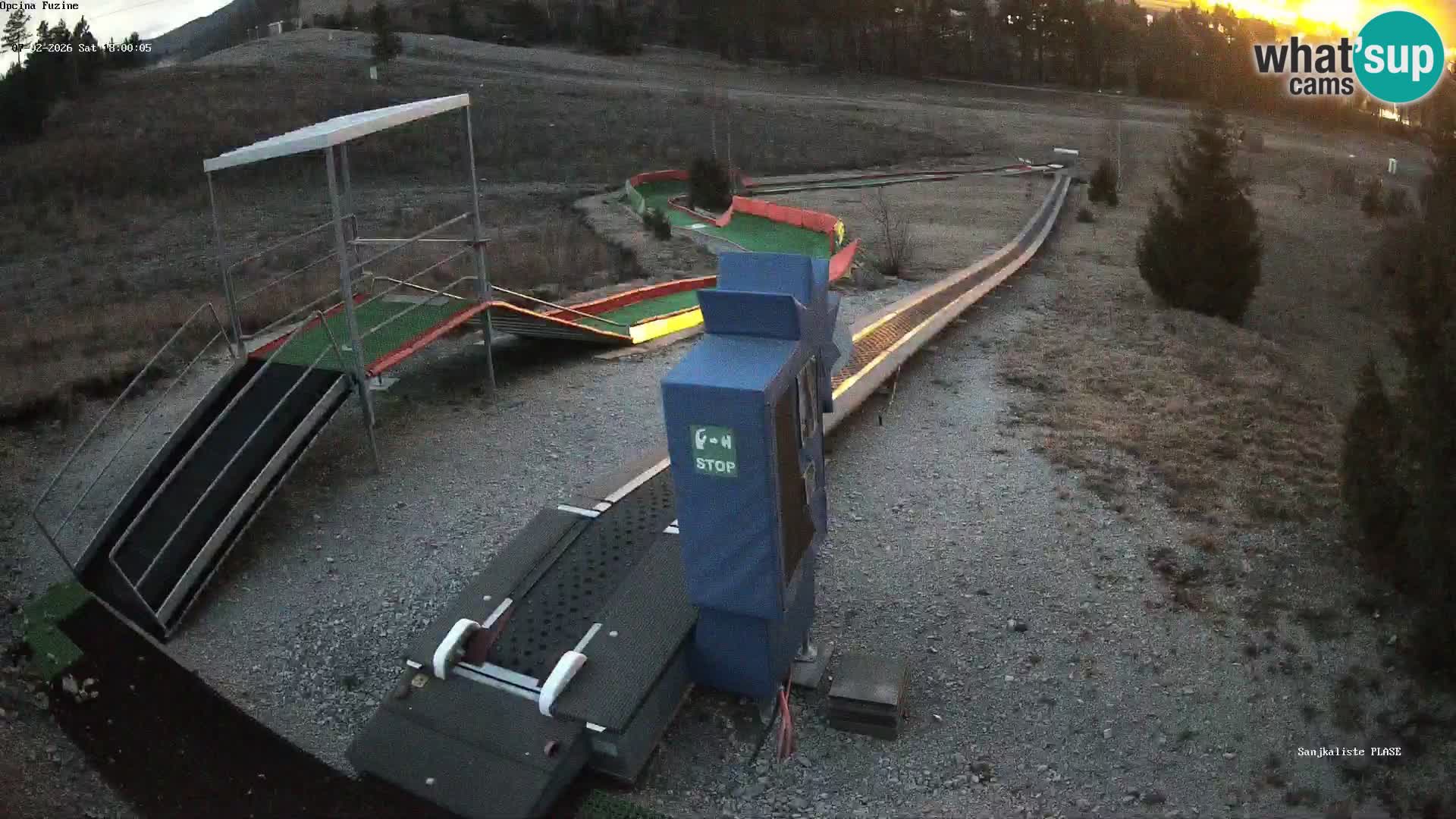 Live Webcam Rodelbahn Fužine – Kroatien