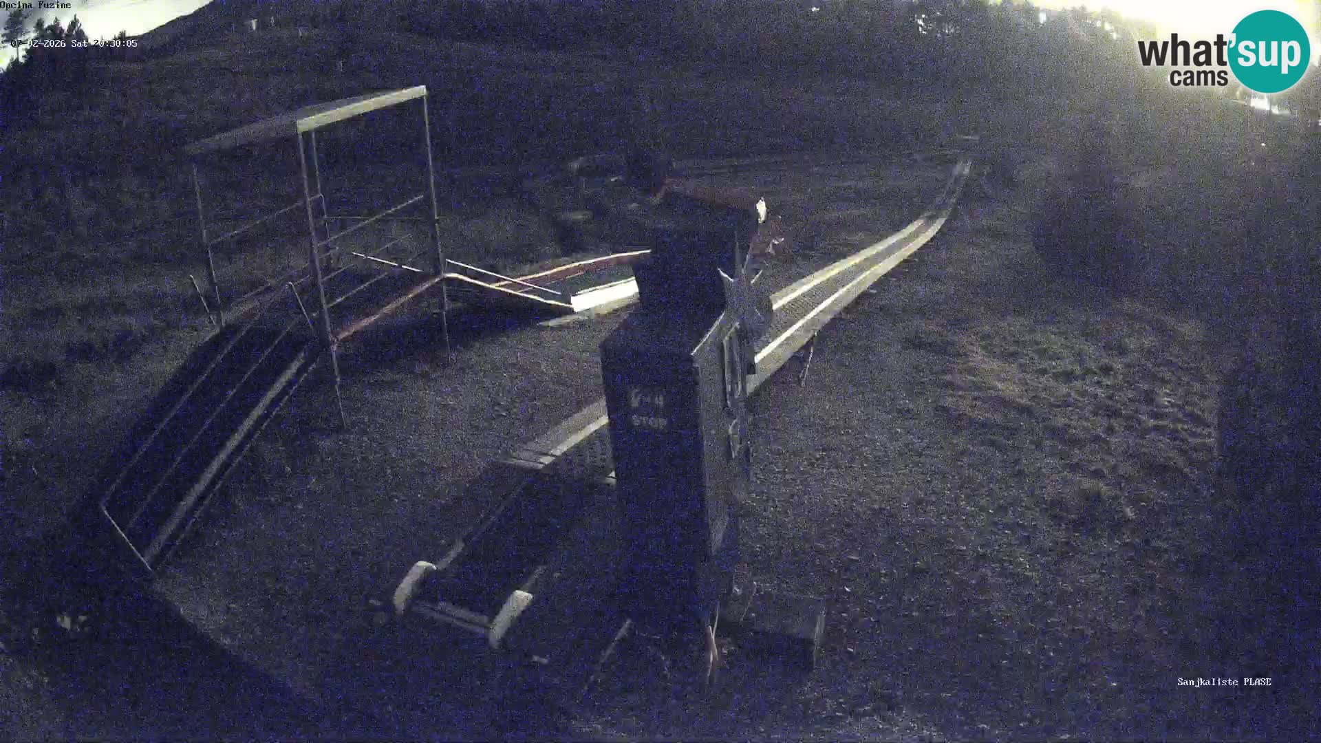 Live webcam Fužine toboggan run – Croatia