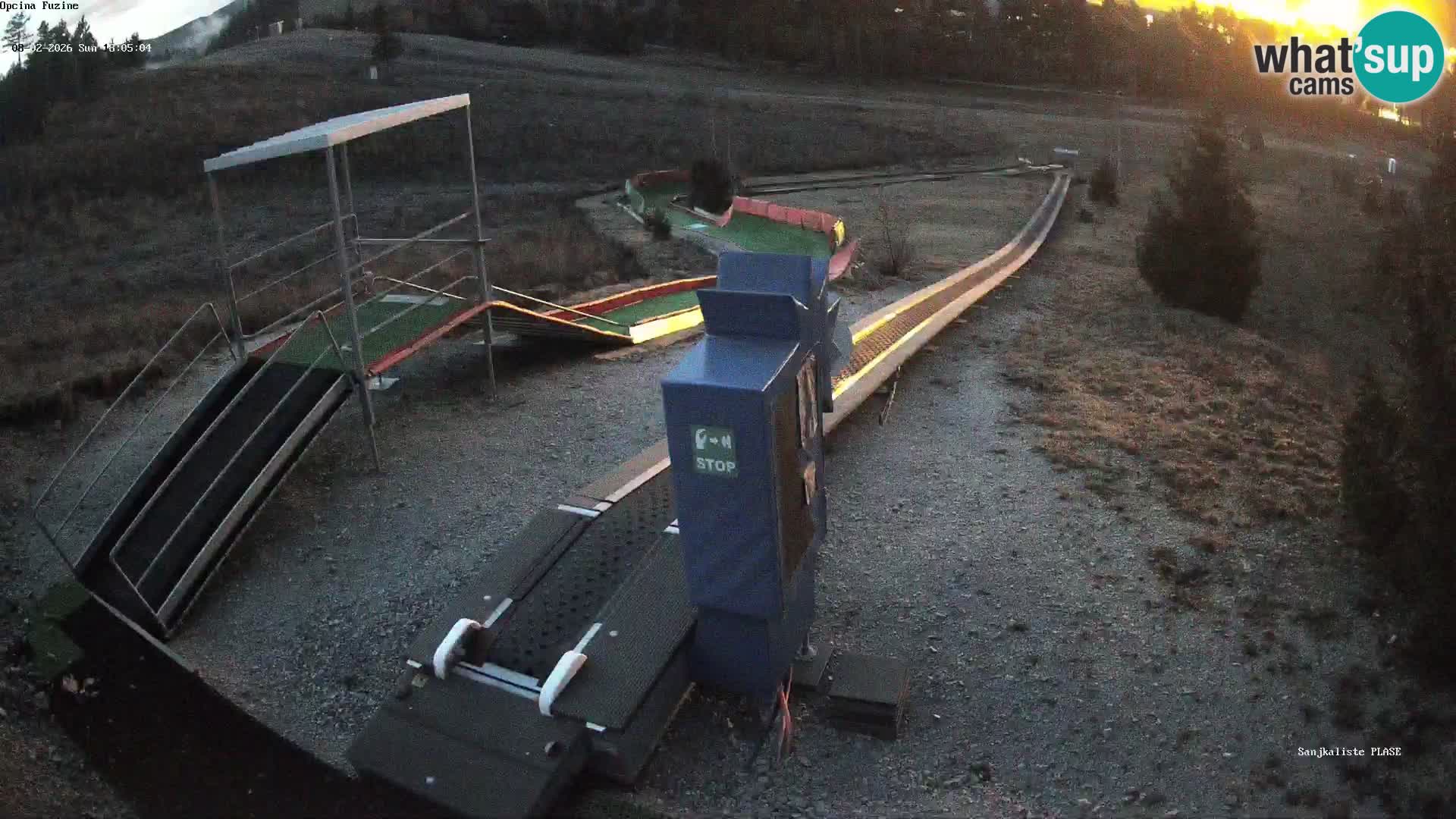 Web kamera uživo Sanjkalište Fužine – Hrvatska