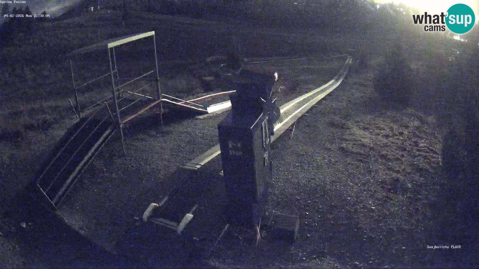 Webcam en direct Piste de luge de Fužine – Croatie