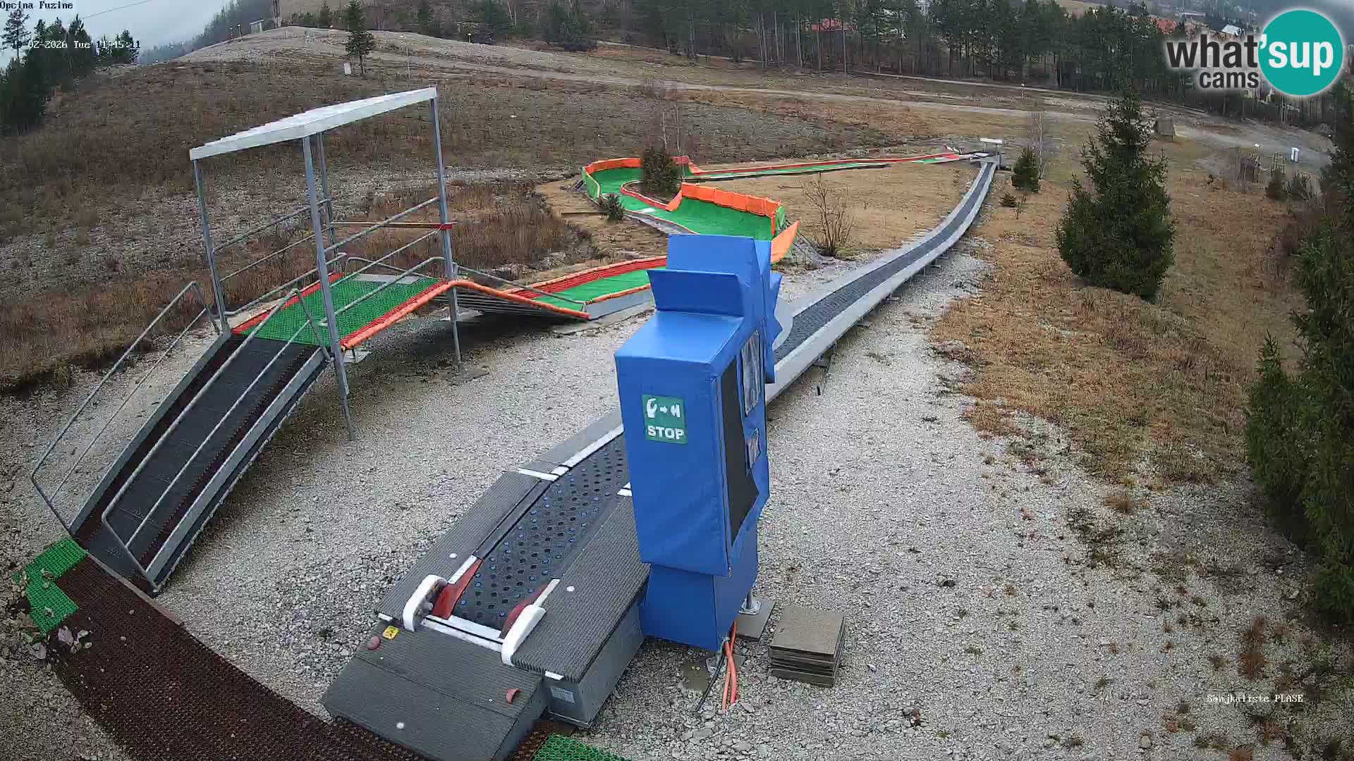 Live Webcam Rodelbahn Fužine – Kroatien