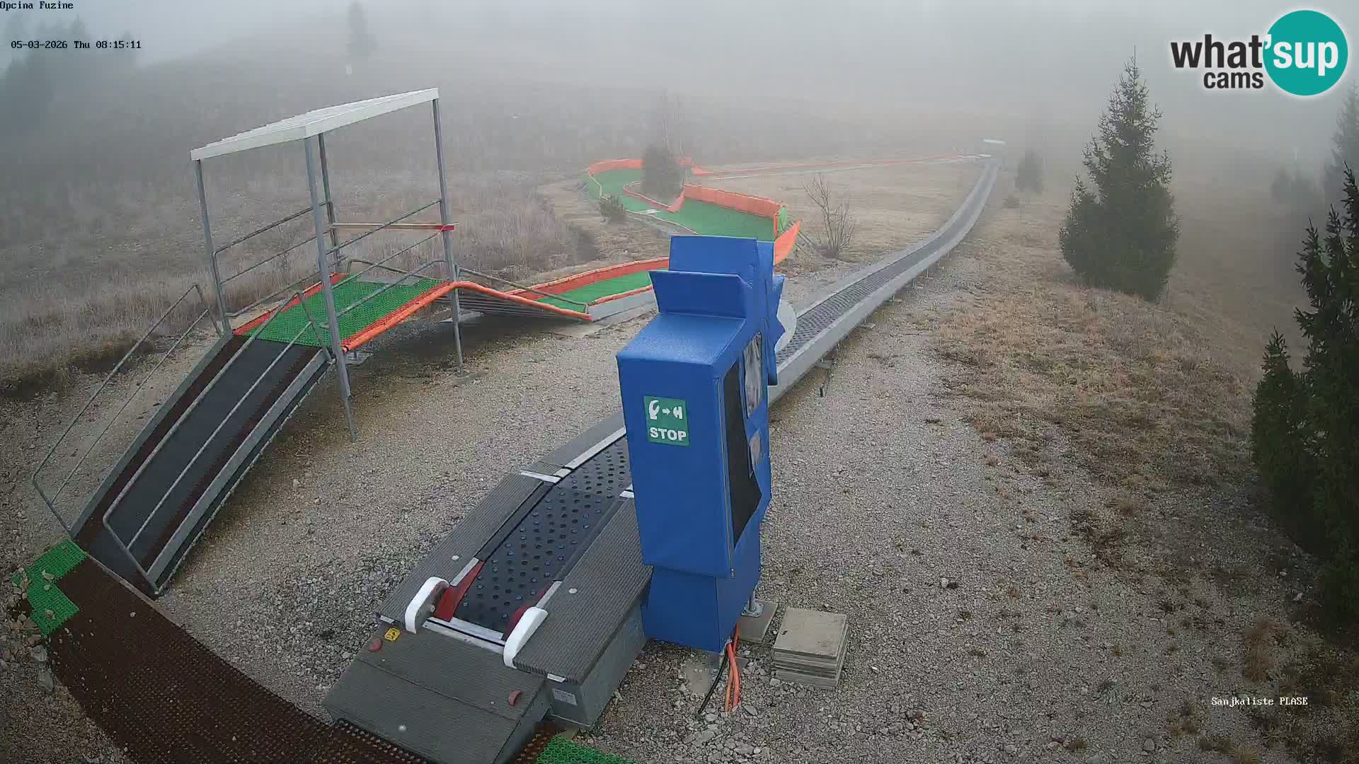 Live Webcam Rodelbahn Fužine – Kroatien