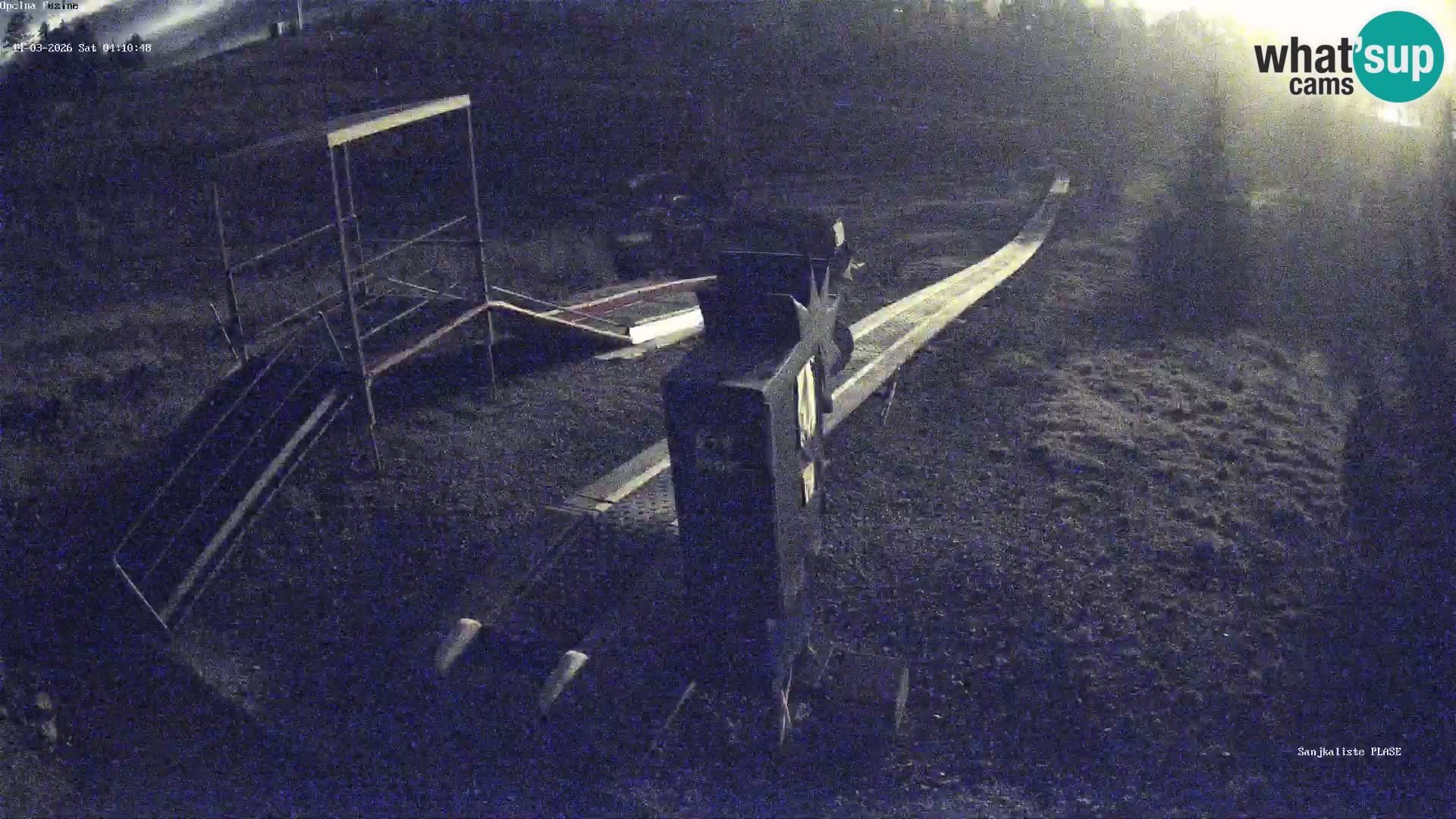 Live webcam Fužine toboggan run – Croatia