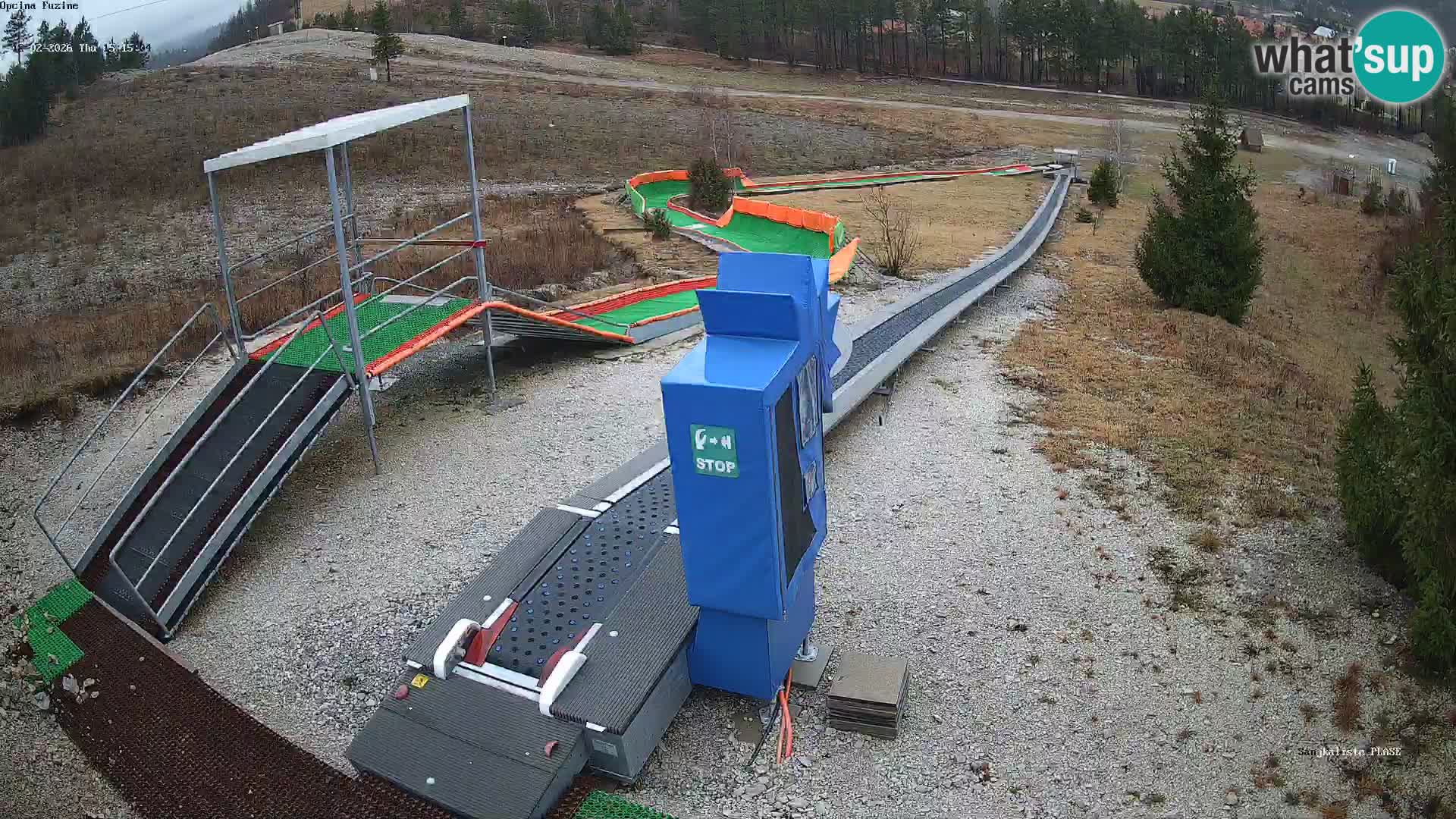 Live Webcam Rodelbahn Fužine – Kroatien