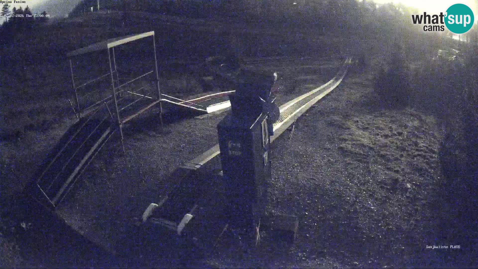 Live webcam Fužine toboggan run – Croatia