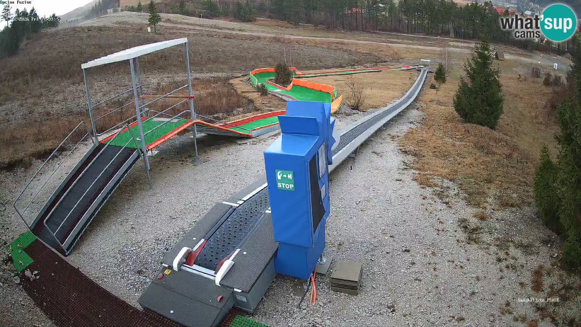 Web kamera uživo Sanjkalište Fužine – Hrvatska