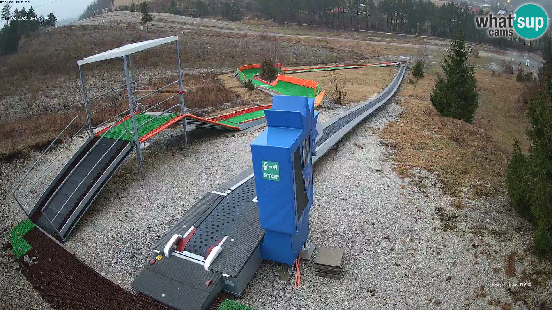 Live Webcam Rodelbahn Fužine – Kroatien
