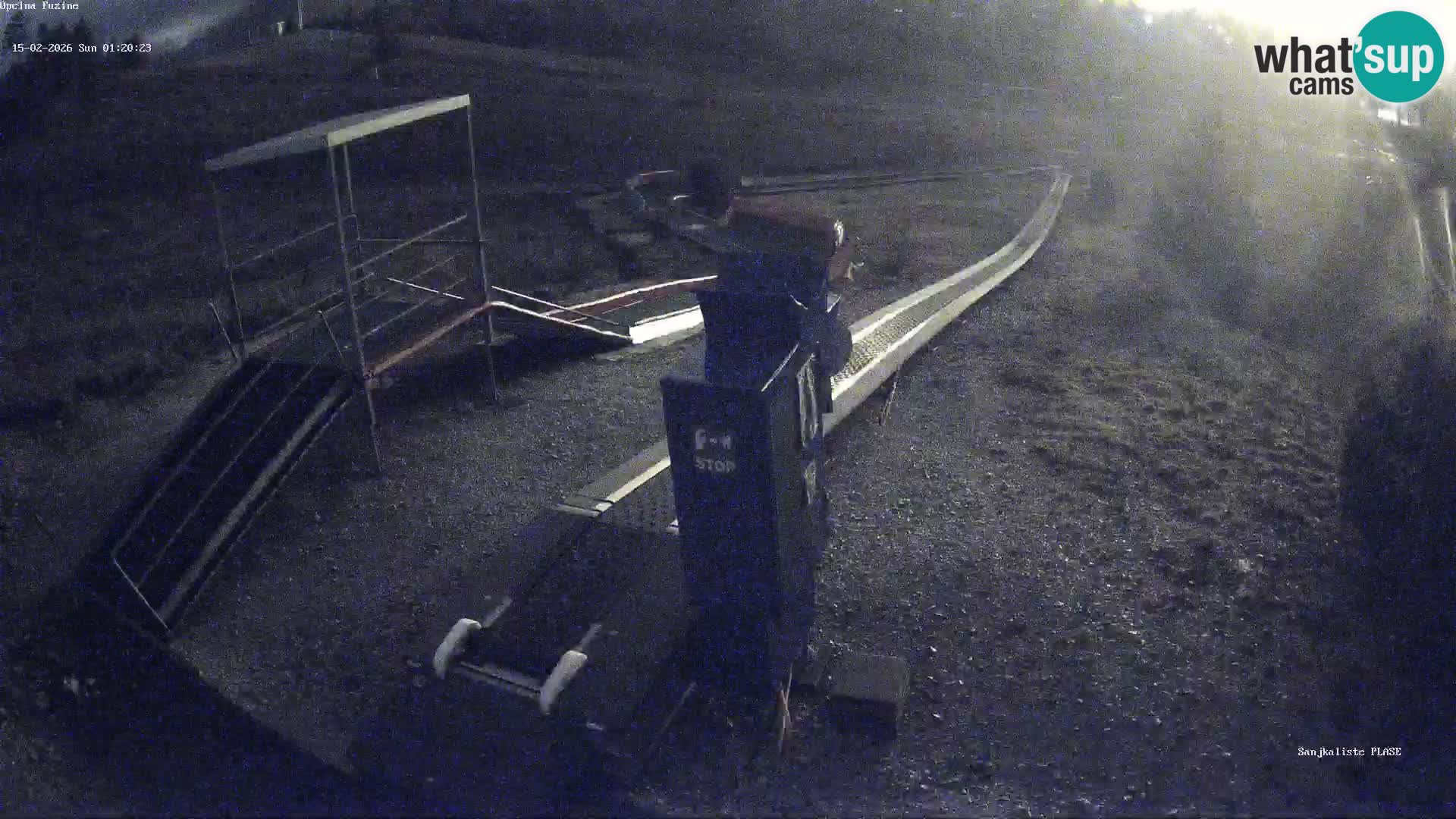 Spletna kamera v živo Sankališče Fužine – Hrvaška